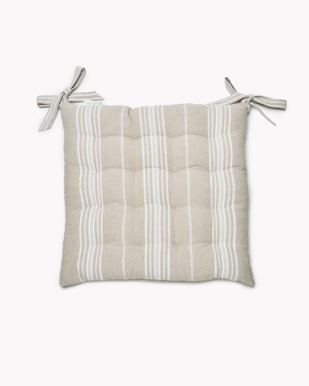Galette de chaise Patio 100% Coton - Carré 40x40cm - Marinette Saint - Tropez