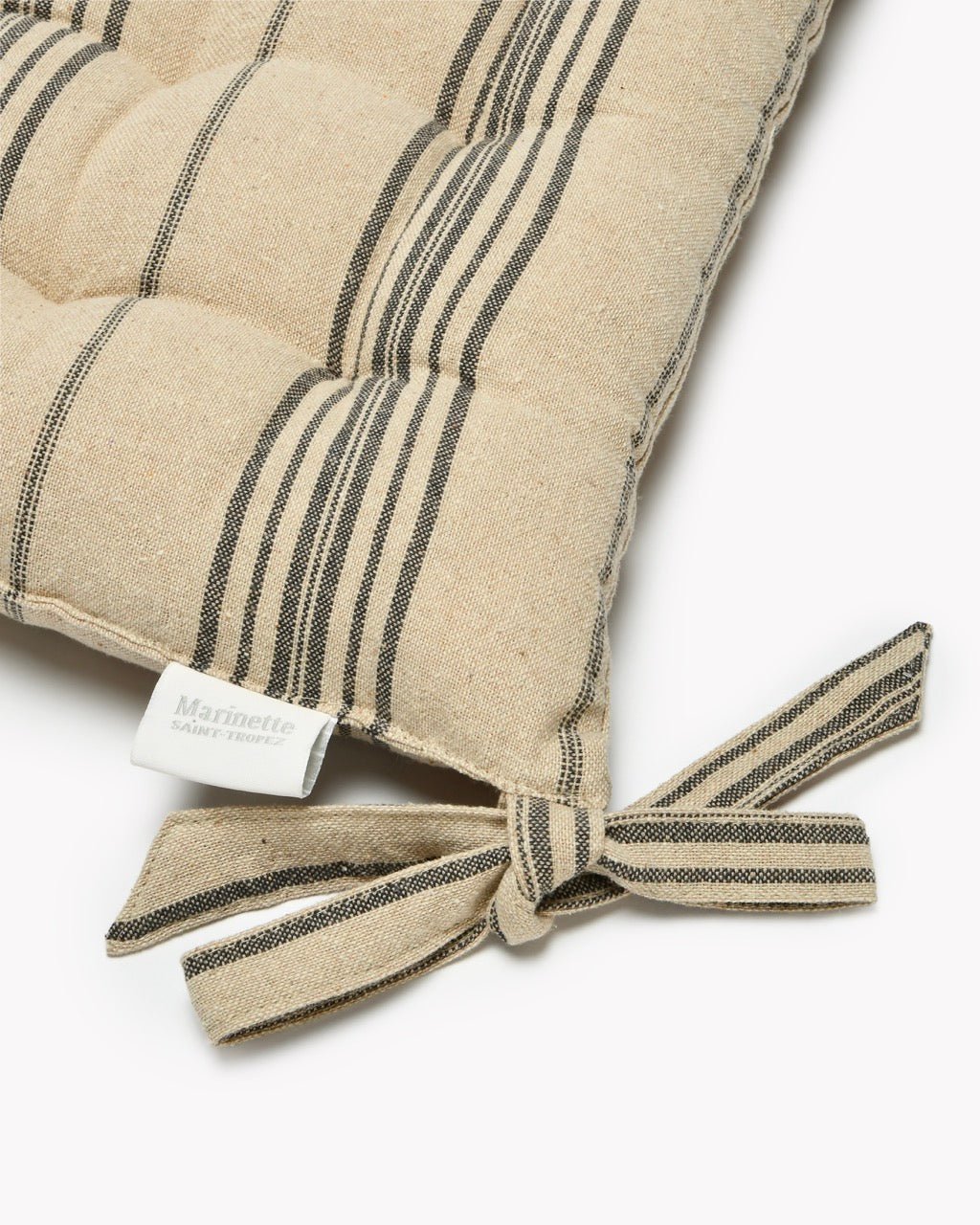 Galette de chaise Patio 100% Coton - Carré 40x40cm - Marinette Saint - Tropez