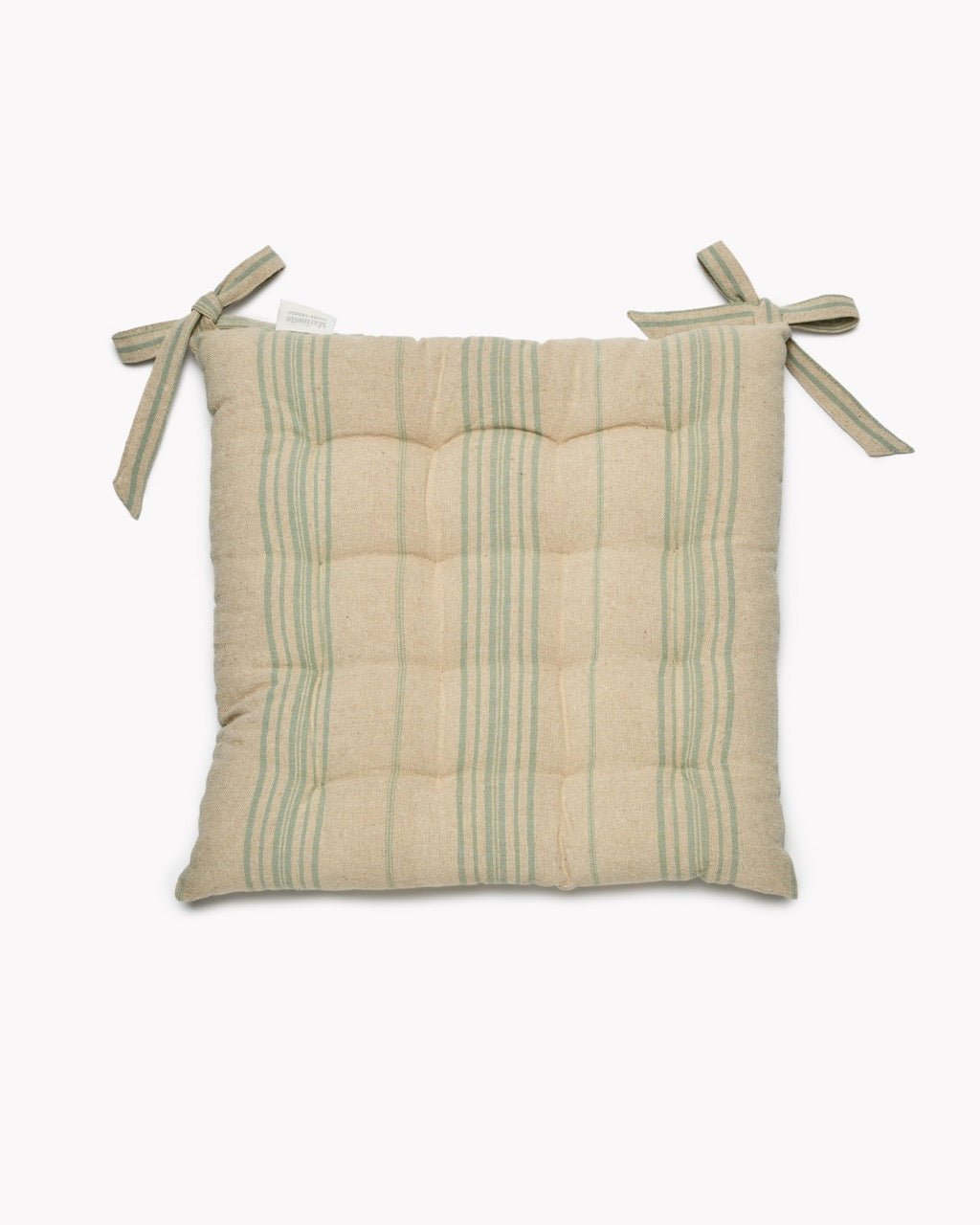 Galette de chaise Patio 100% Coton - Carré 40x40cm - Marinette Saint - Tropez