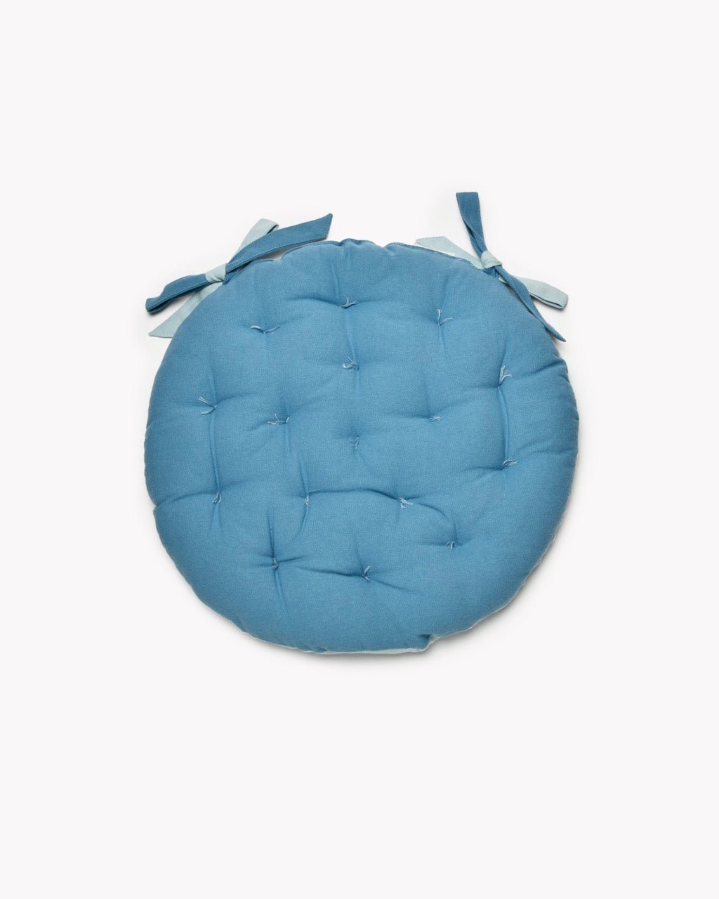 Galette de Chaise Ronde Bristol 100% Coton | Diamètre 40cm - Marinette Saint - Tropez