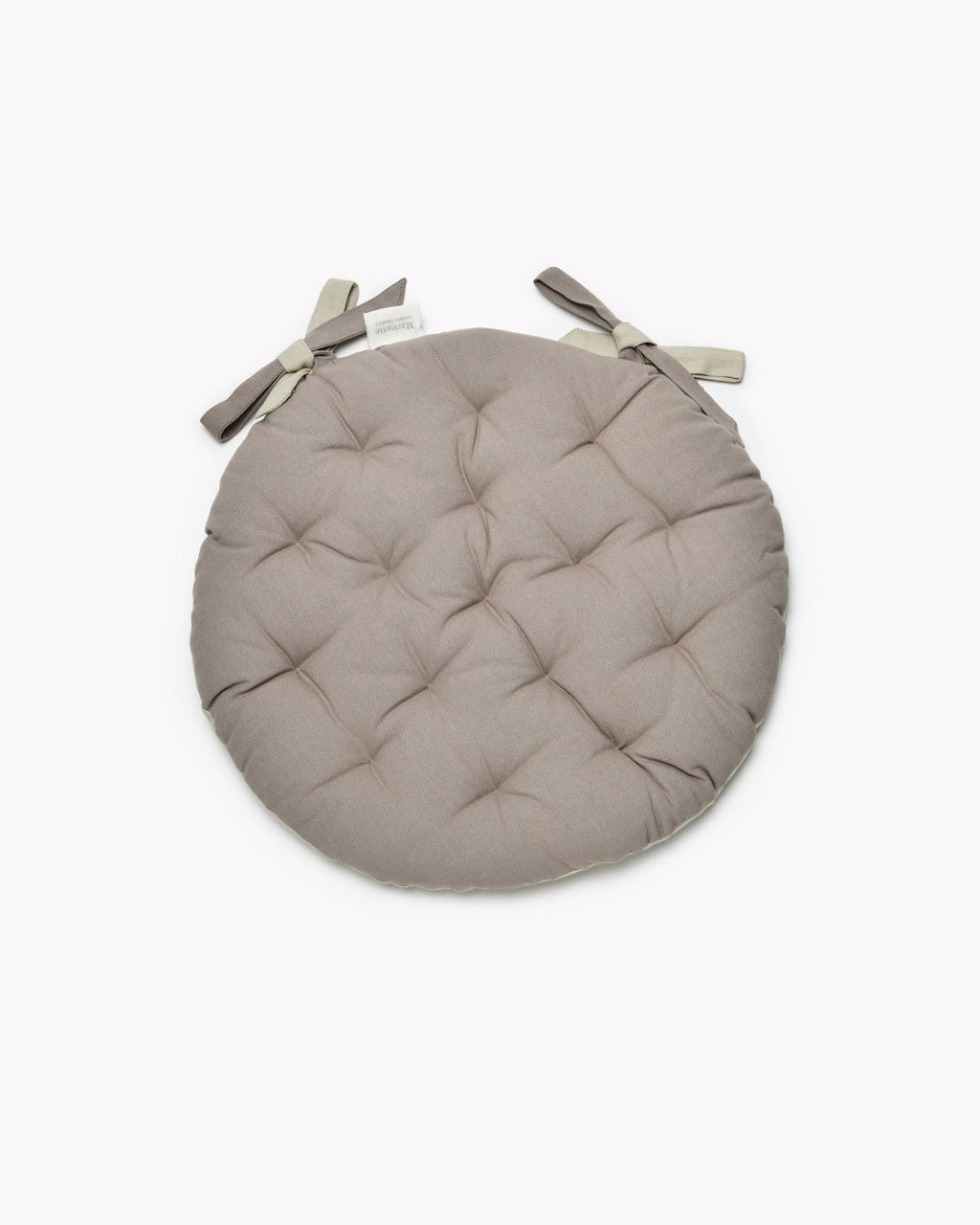 Galette de Chaise Ronde Bristol 100% Coton | Diamètre 40cm - Marinette Saint - Tropez