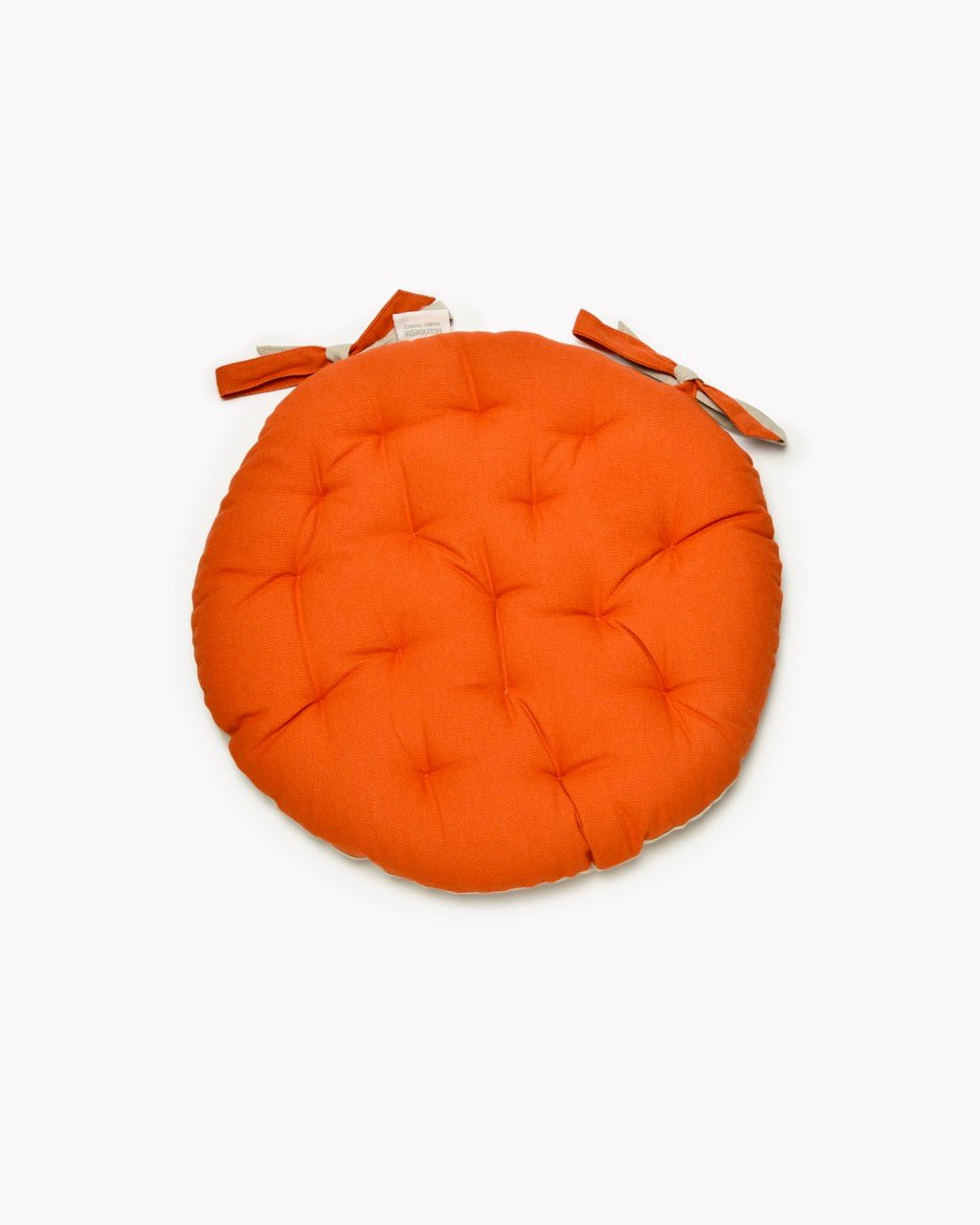 Galette de Chaise Ronde Bristol 100% Coton | Diamètre 40cm - Marinette Saint - Tropez