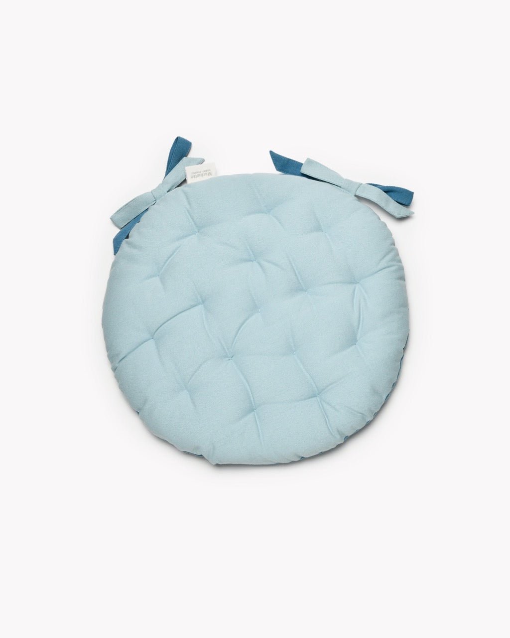 Galette de Chaise Ronde Bristol 100% Coton | Diamètre 40cm - Marinette Saint - Tropez