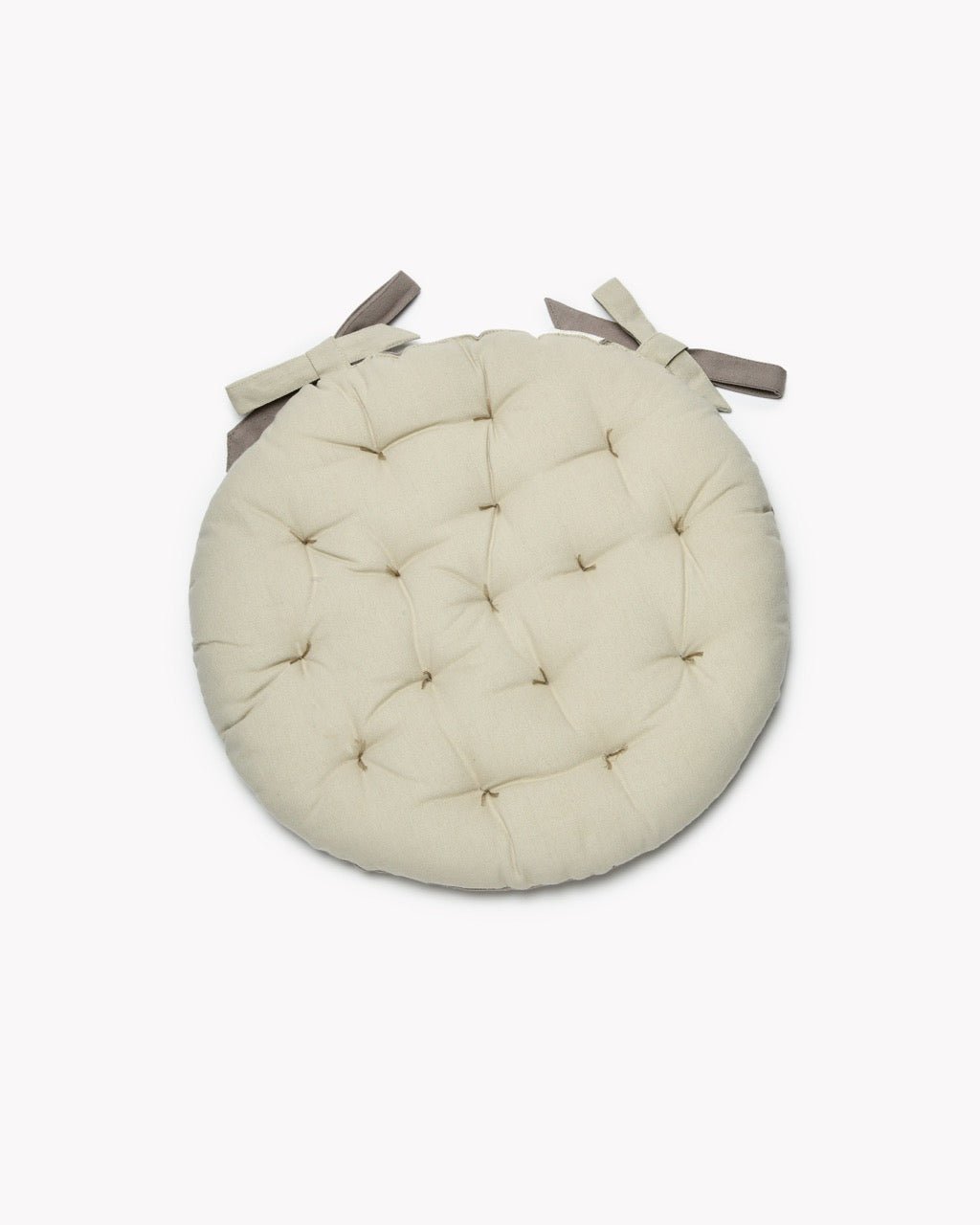 Galette de Chaise Ronde Bristol 100% Coton | Diamètre 40cm - Marinette Saint - Tropez