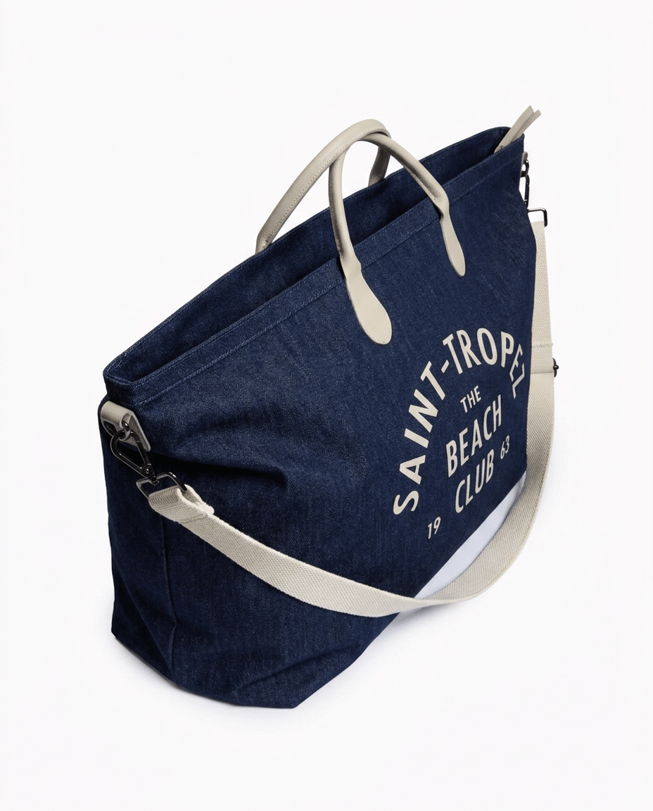 Grand Sac de Plage ESCALE - Marinette Saint-Tropez