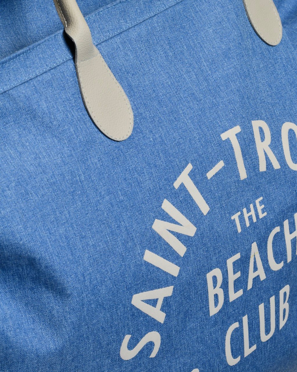Grand Sac de Plage The Beach Club Saint - Tropez 1963 - 68×40×20 cm - Marinette Saint - Tropez