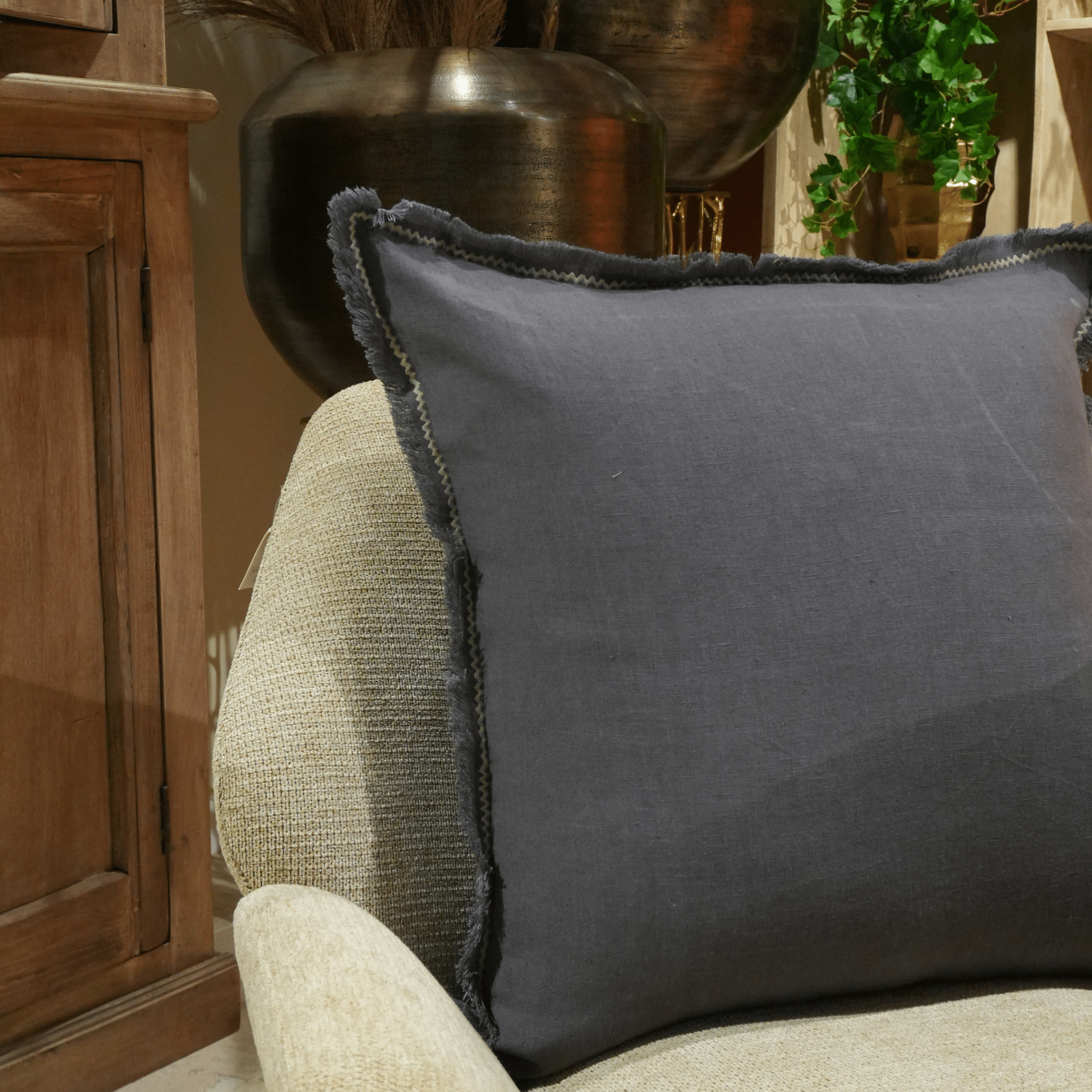 Housse de coussin Ayrton - Marinette Saint - Tropez