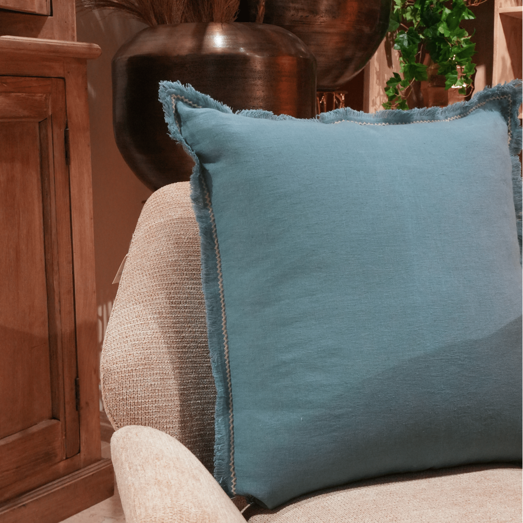 Housse de coussin Ayrton - Marinette Saint - Tropez