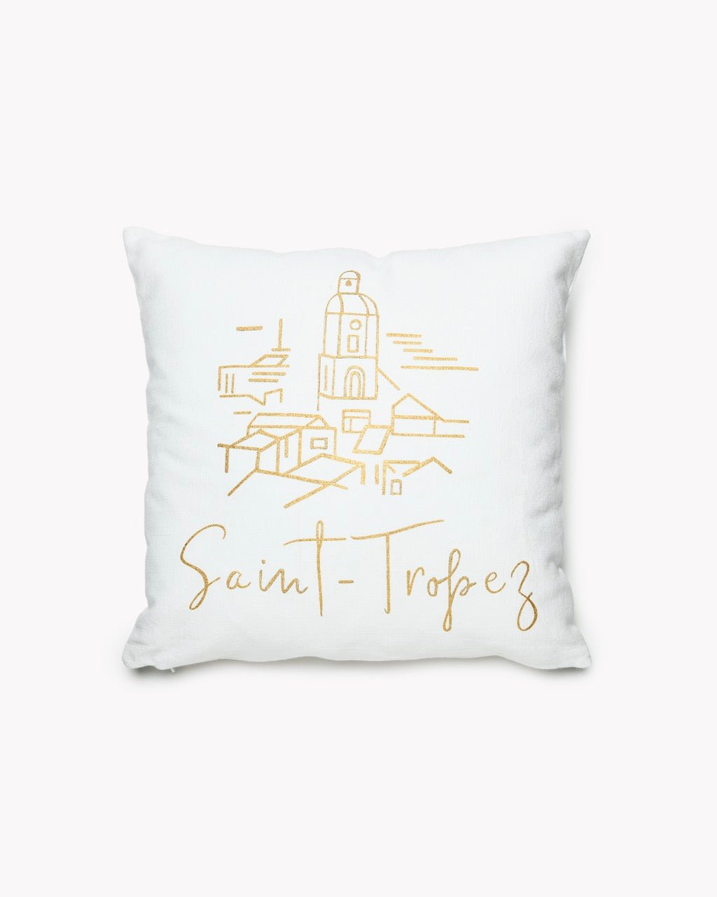 Housse de Coussin Citadelle — Illustration Saint - Tropez - Marinette Saint - Tropez