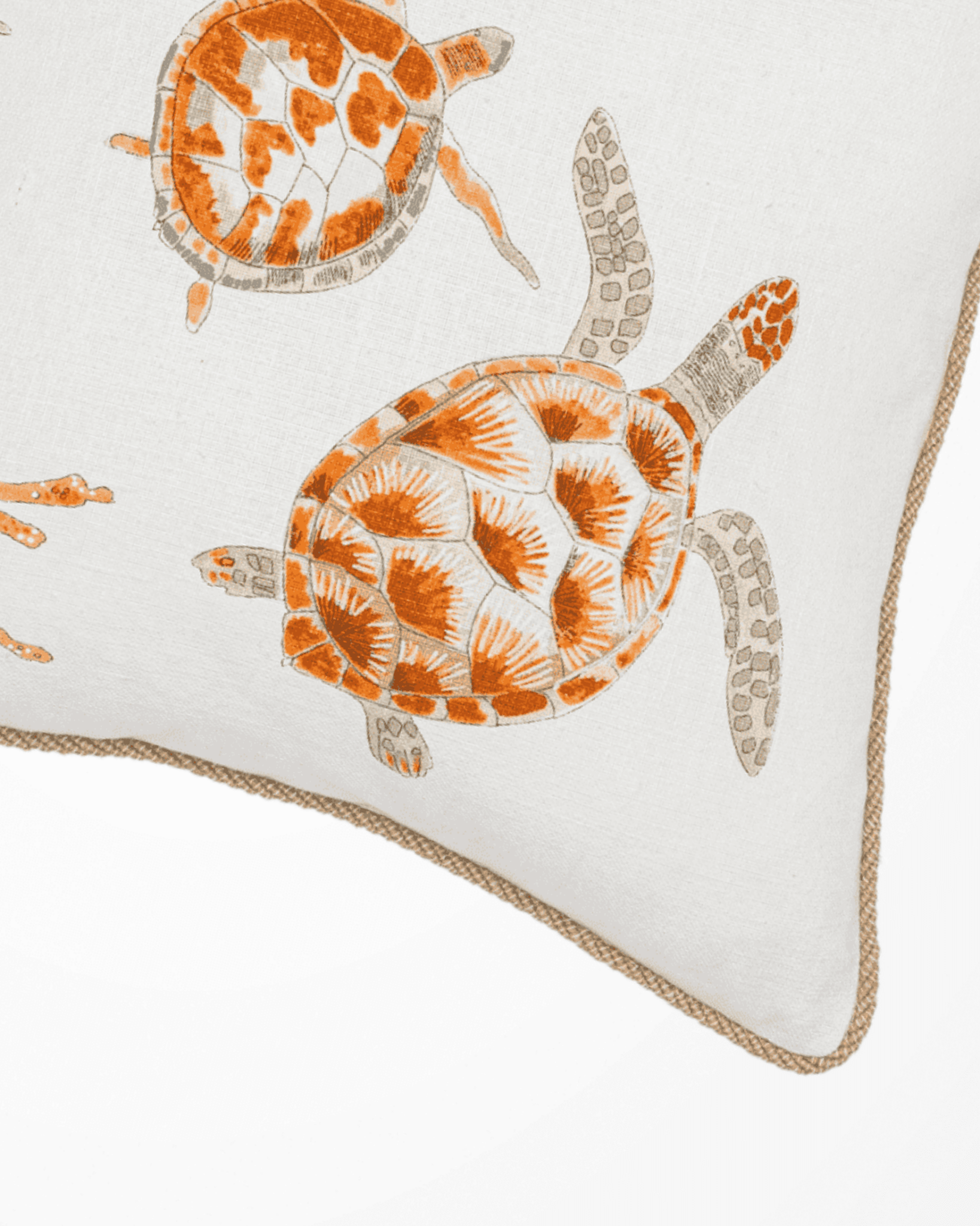 Housse de coussin Ibiza coton doux, déco bord de mer - Marinette Saint - Tropez