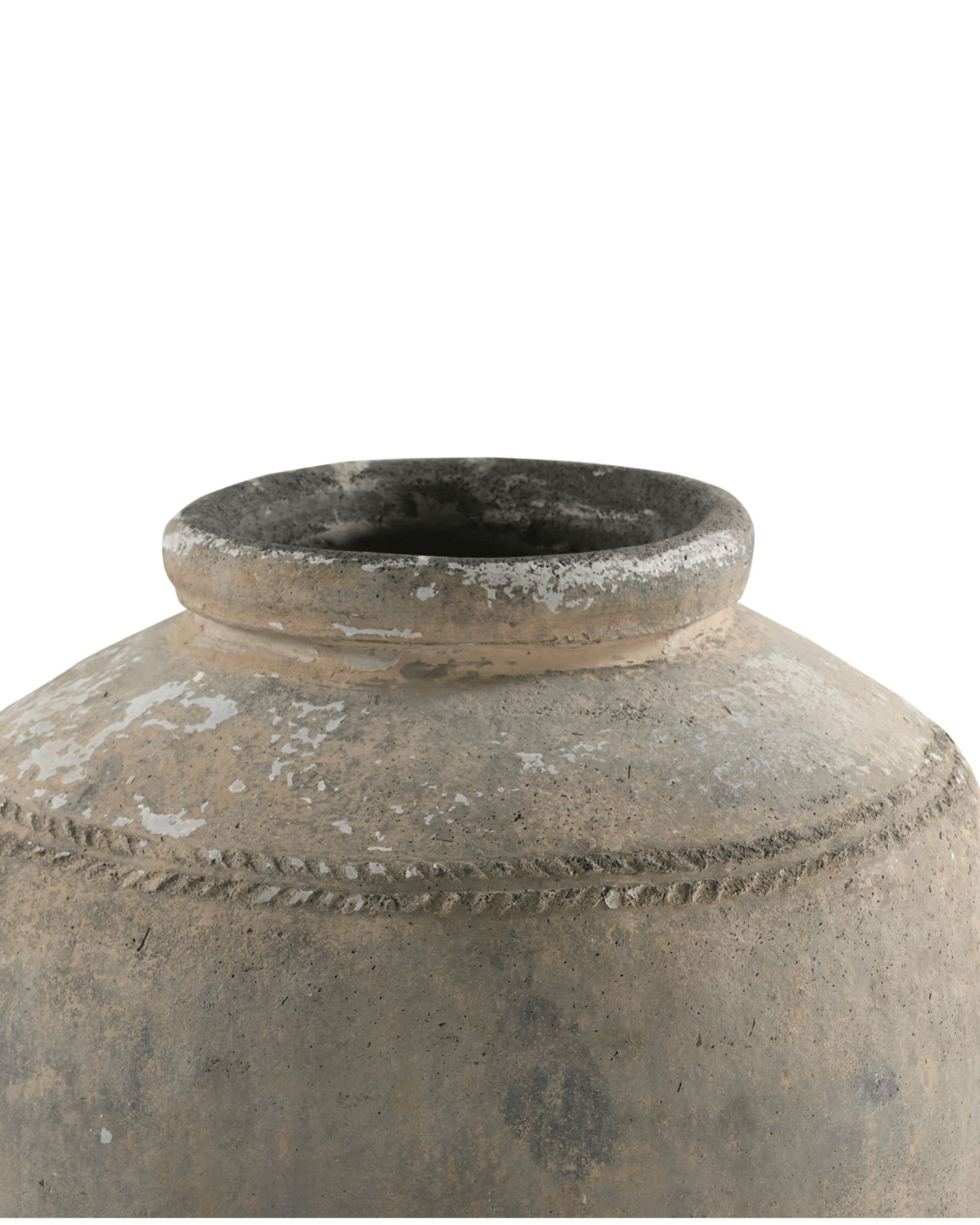 Jarre ancienne monumentale en terre cuite - Marinette Saint - Tropez