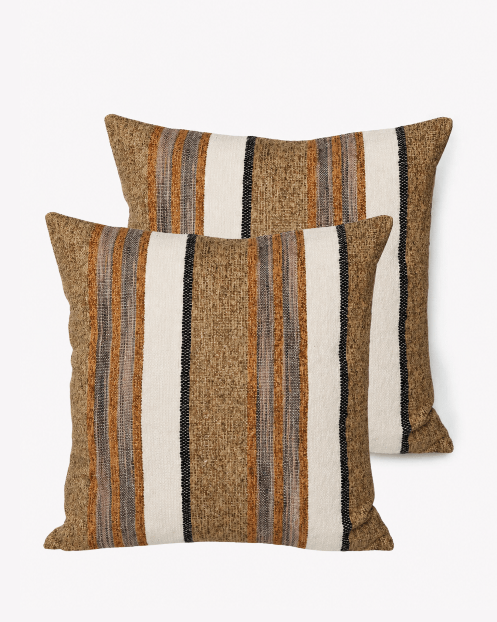 Lot de 2 coussins décoratifs coton & velours - Marinette Saint-Tropez