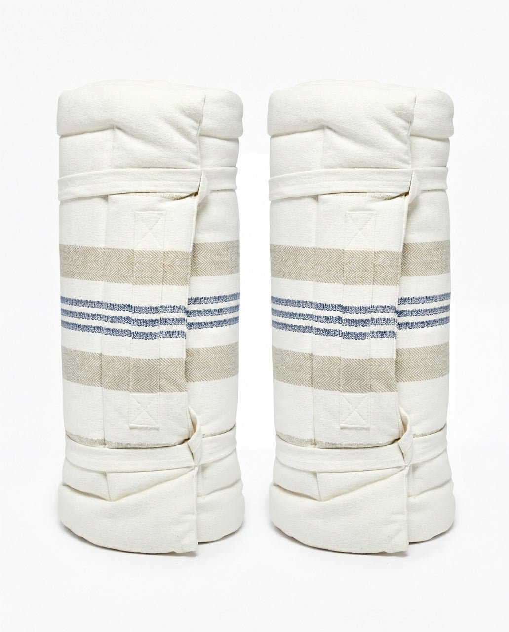 Lot de 2 matelas de plage Restanque | Enroulable & Transportable - Marinette Saint - Tropez