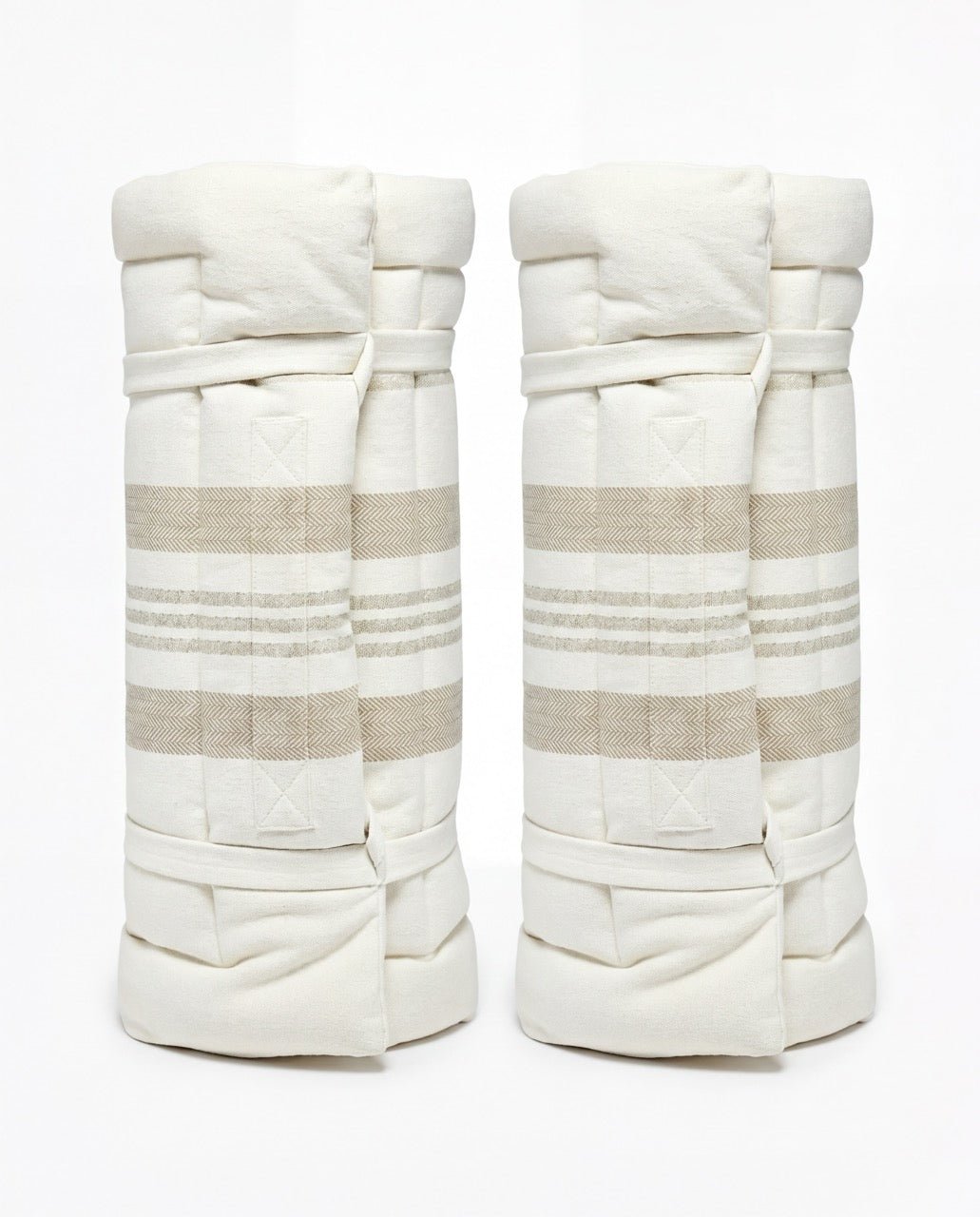 Lot de 2 matelas de plage Restanque | Enroulable & Transportable - Marinette Saint - Tropez