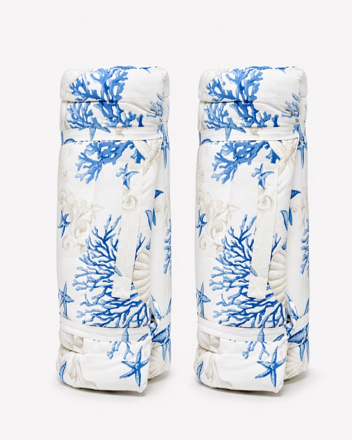 Lot de 2 matelas de plage SARDAIGNE | Enroulable & Transportable - Marinette Saint - Tropez