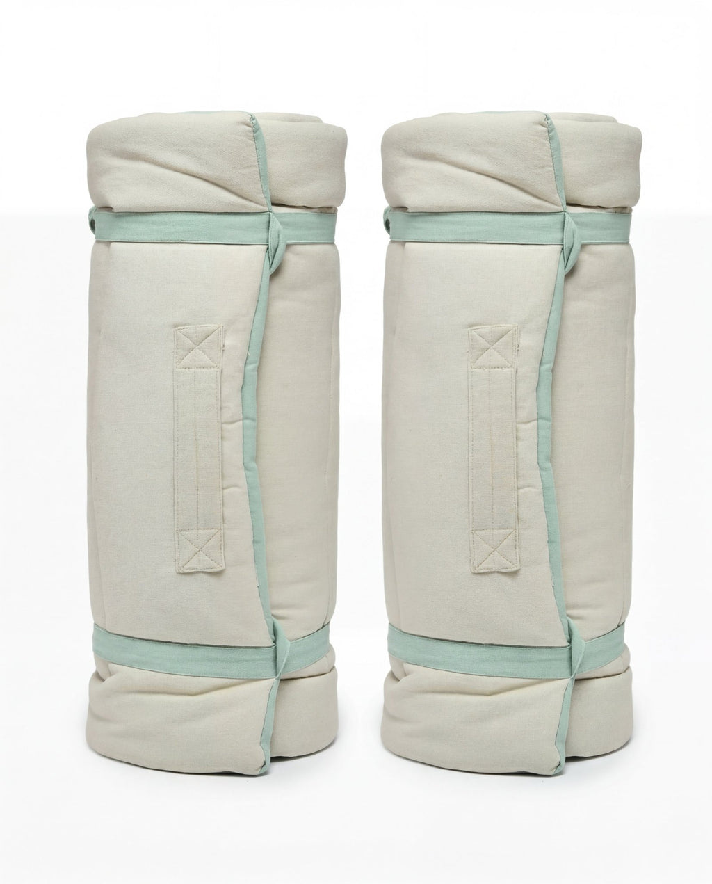 Lot de 2 matelas roll - up BRISTOL 60 x 180 cm – Réversibles & outdoor - Marinette Saint - Tropez