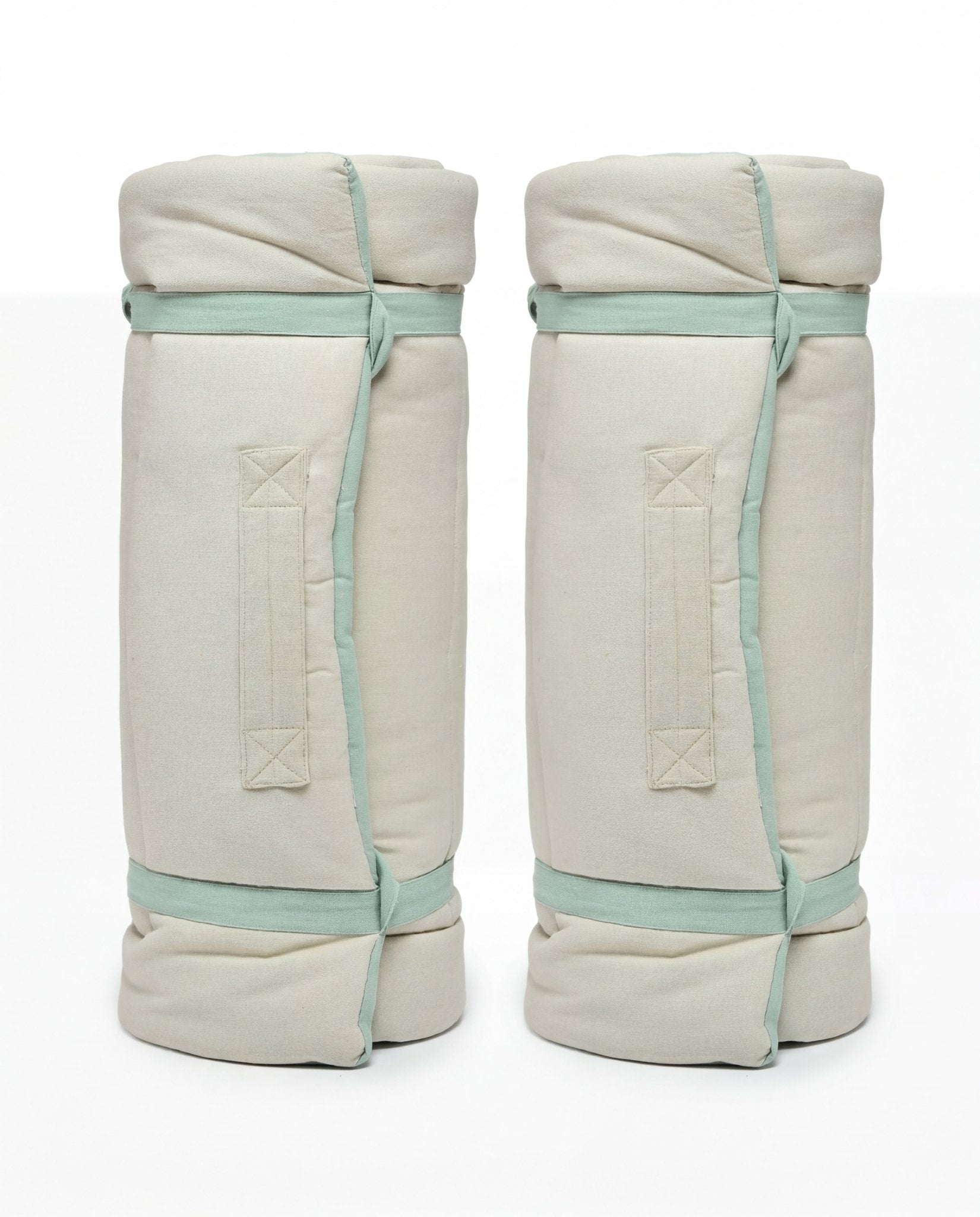 Lot de 2 matelas roll - up BRISTOL 60 x 180 cm – Réversibles & outdoor - Marinette Saint - Tropez