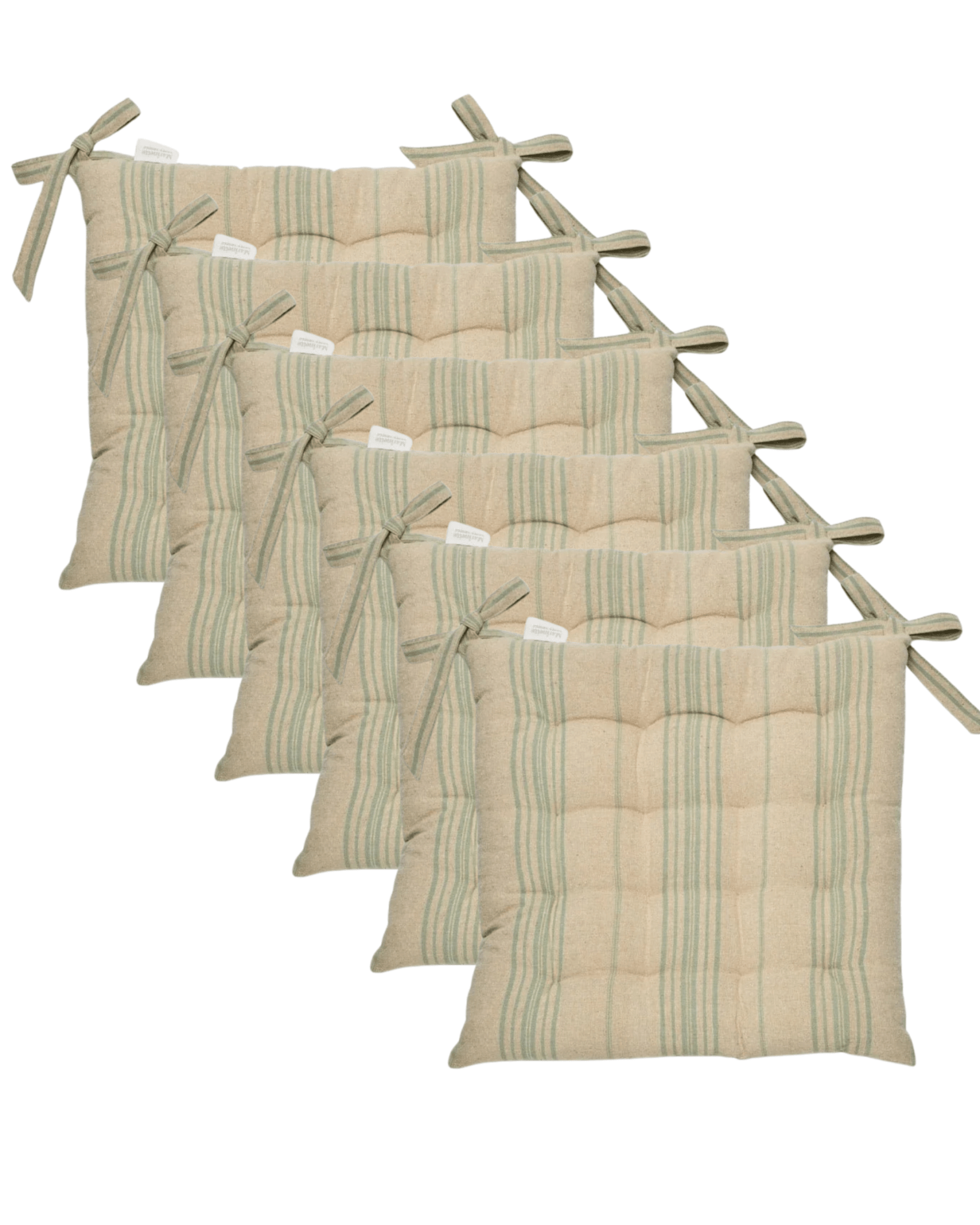 Lot de 6 galettes de chaise Patio - Marinette Saint-Tropez