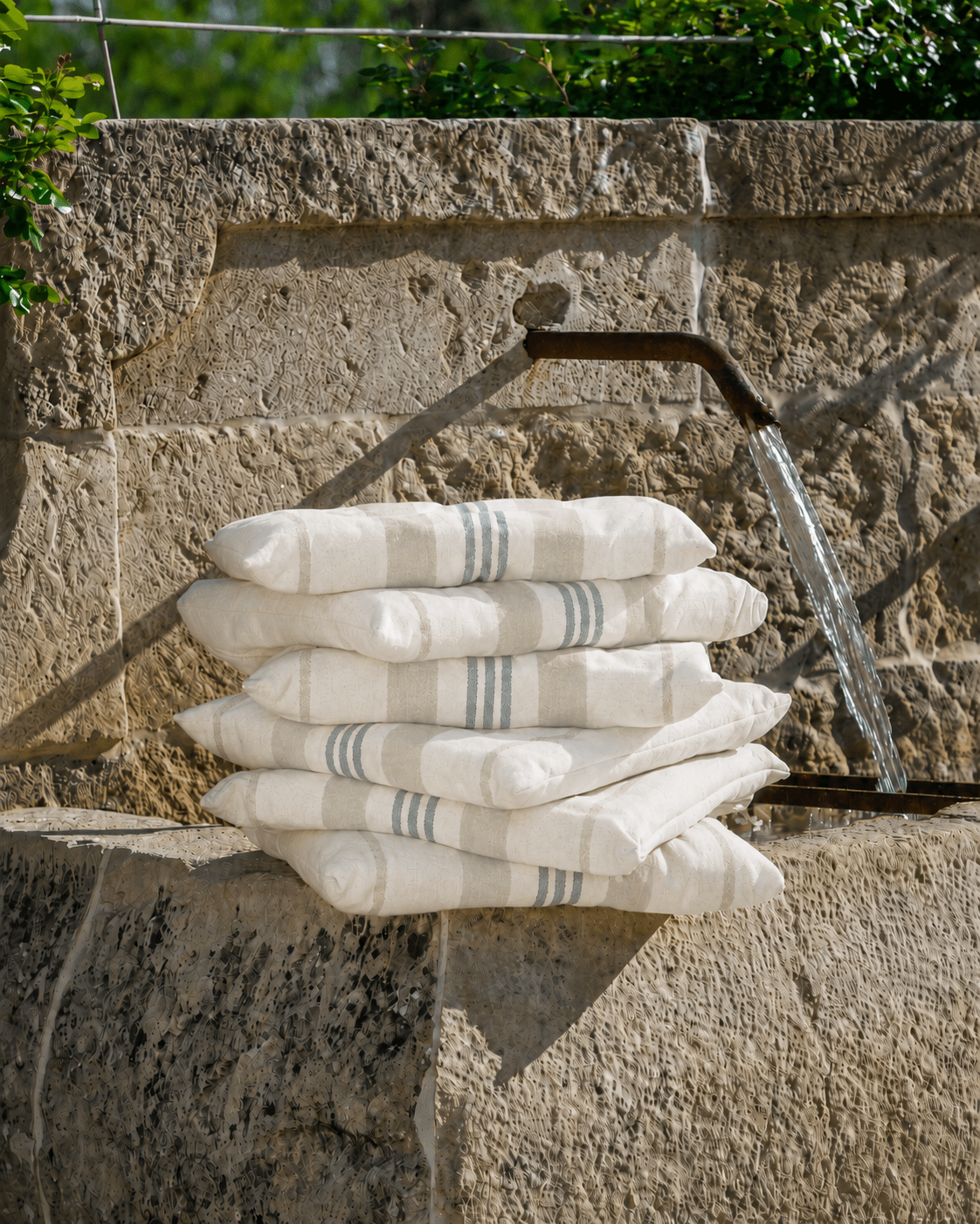 Lot de 6 Galettes de Chaise RESTANQUE - Marinette Saint-Tropez