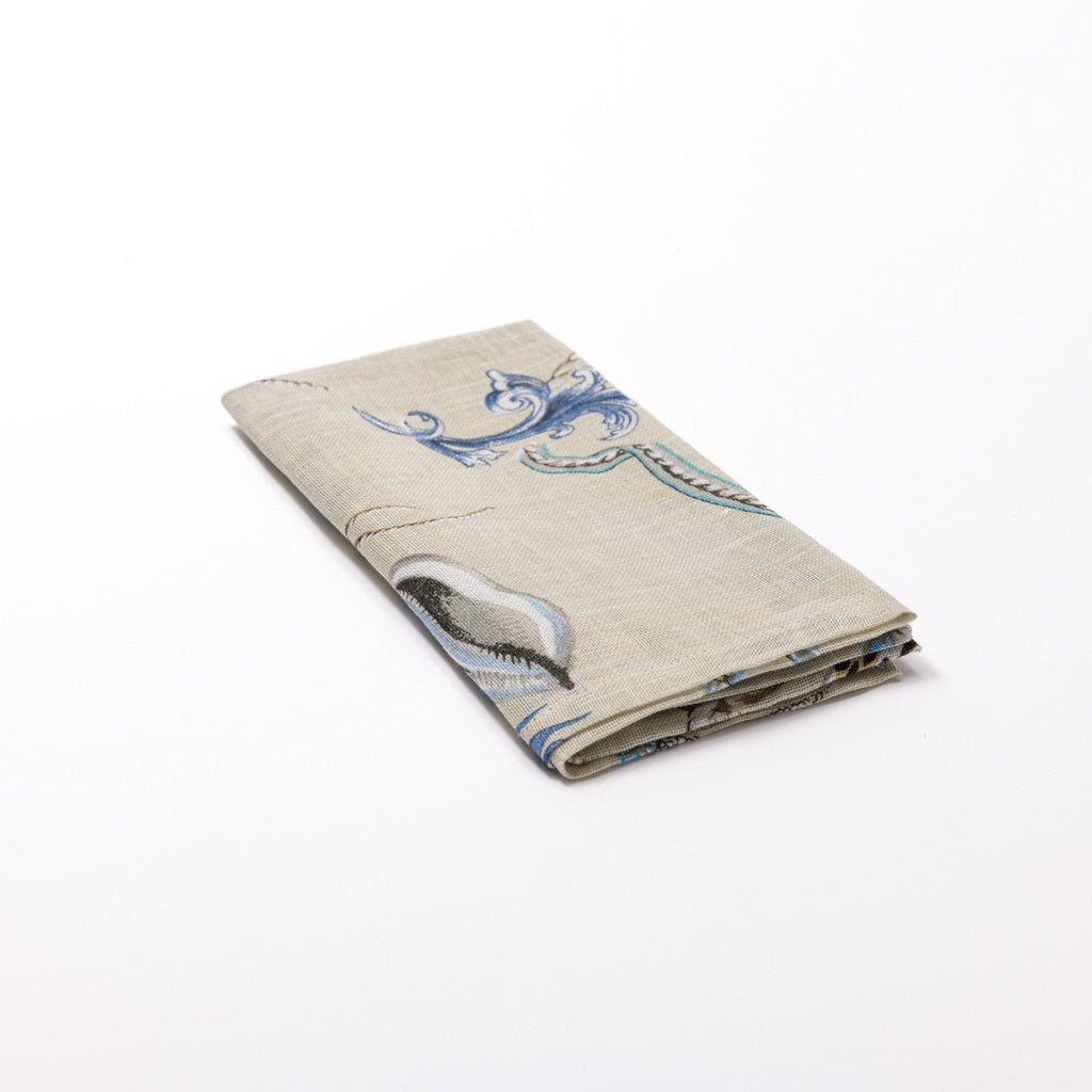 Lot de 6 serviettes de table Mecikas - Marinette Saint - Tropez