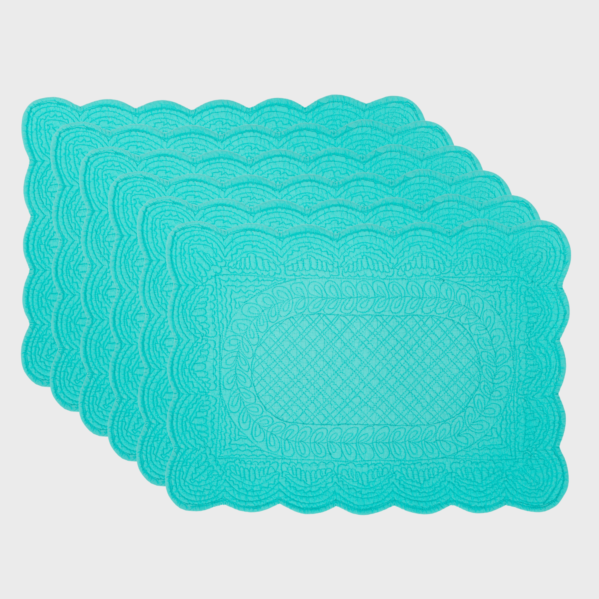 Lot de 6 sets de table César rectangle - Marinette Saint - Tropez