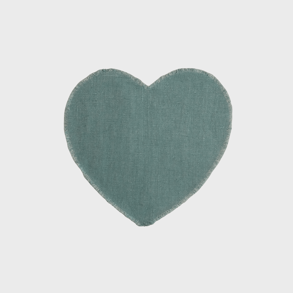 Lot de 6 sets de table Vagabond coeur - Marinette Saint - Tropez