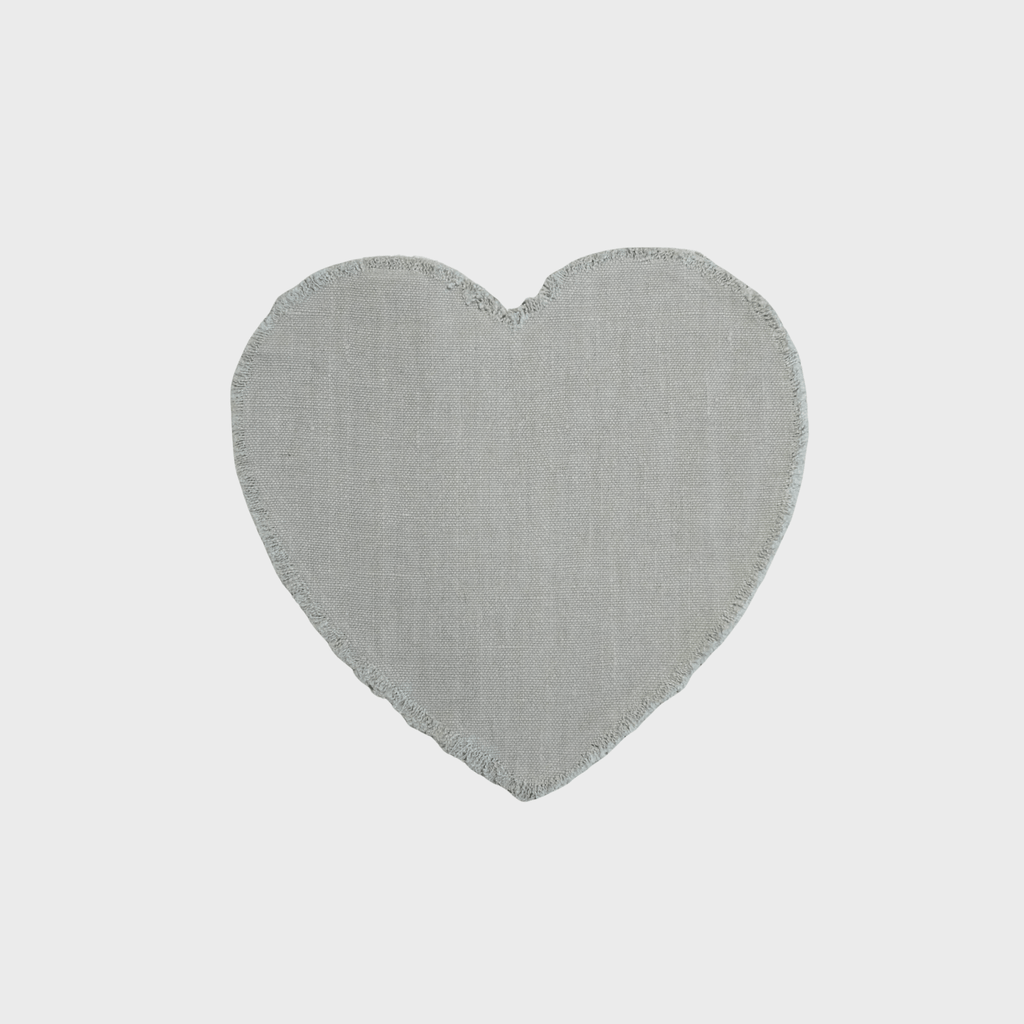 Lot de 6 sets de table Vagabond coeur - Marinette Saint - Tropez