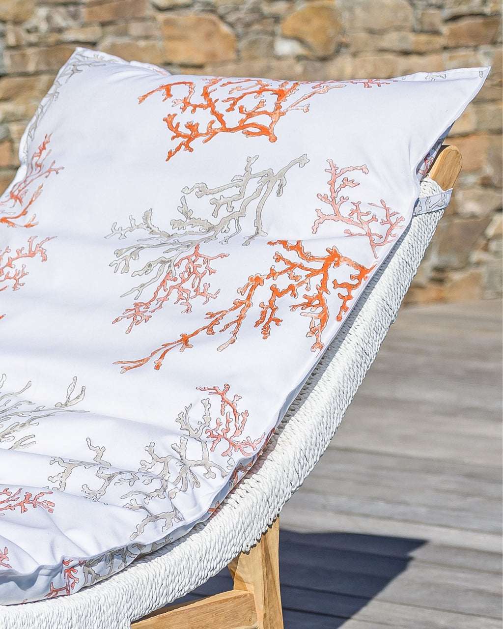 Matelas Canoubier | Housse 100% Polyester Déperlante + Intérieur Inclus - Marinette Saint - Tropez