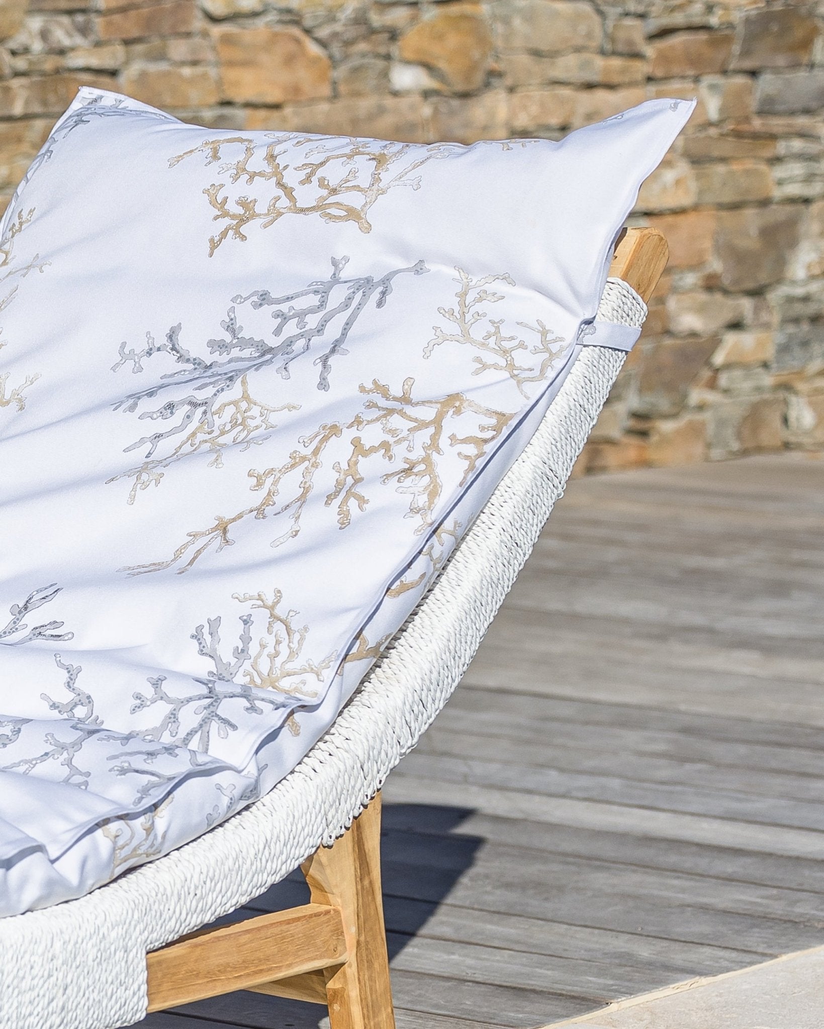 Matelas Canoubier | Housse 100% Polyester Déperlante + Intérieur Inclus - Marinette Saint - Tropez