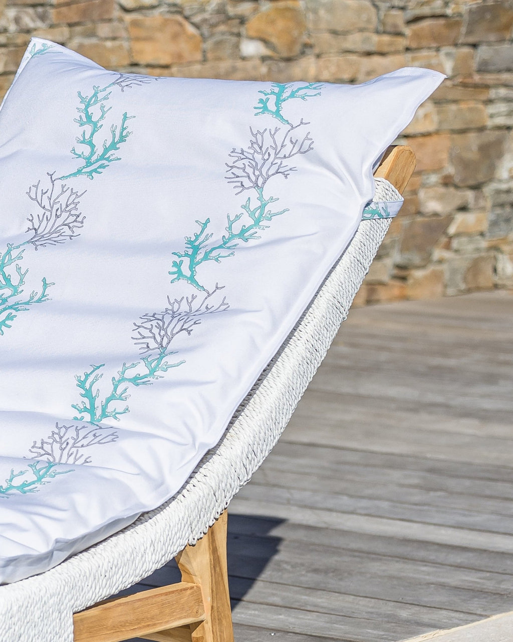 Matelas Croisière | Housse 100% Polyester Déperlante + Intérieur Inclus - Marinette Saint - Tropez