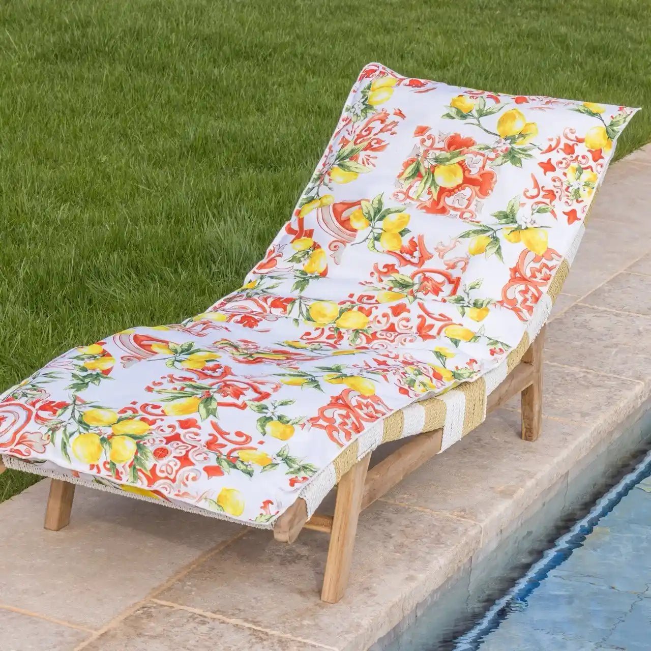 Matelas de Piscine "Déhoussable" Dolce Vita - Marinette Saint - Tropez