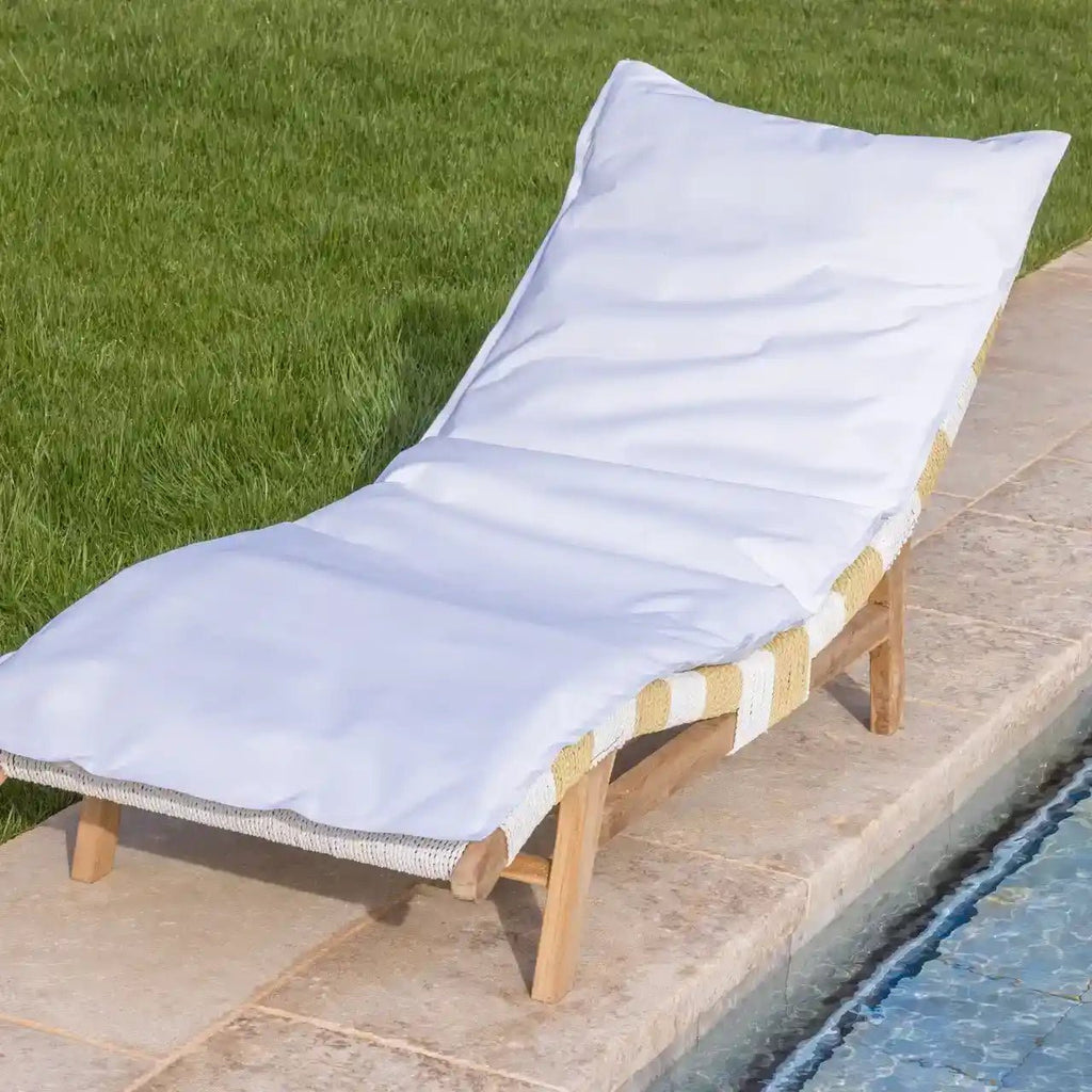 Matelas de Piscine "Déhoussable" Seychelles - Marinette Saint - Tropez