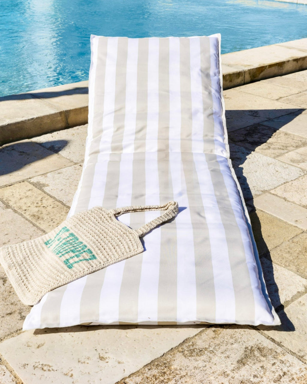 Matelas MISTRAL | Housse 100% Polyester Déperlante + Intérieur Inclus - Marinette Saint - Tropez