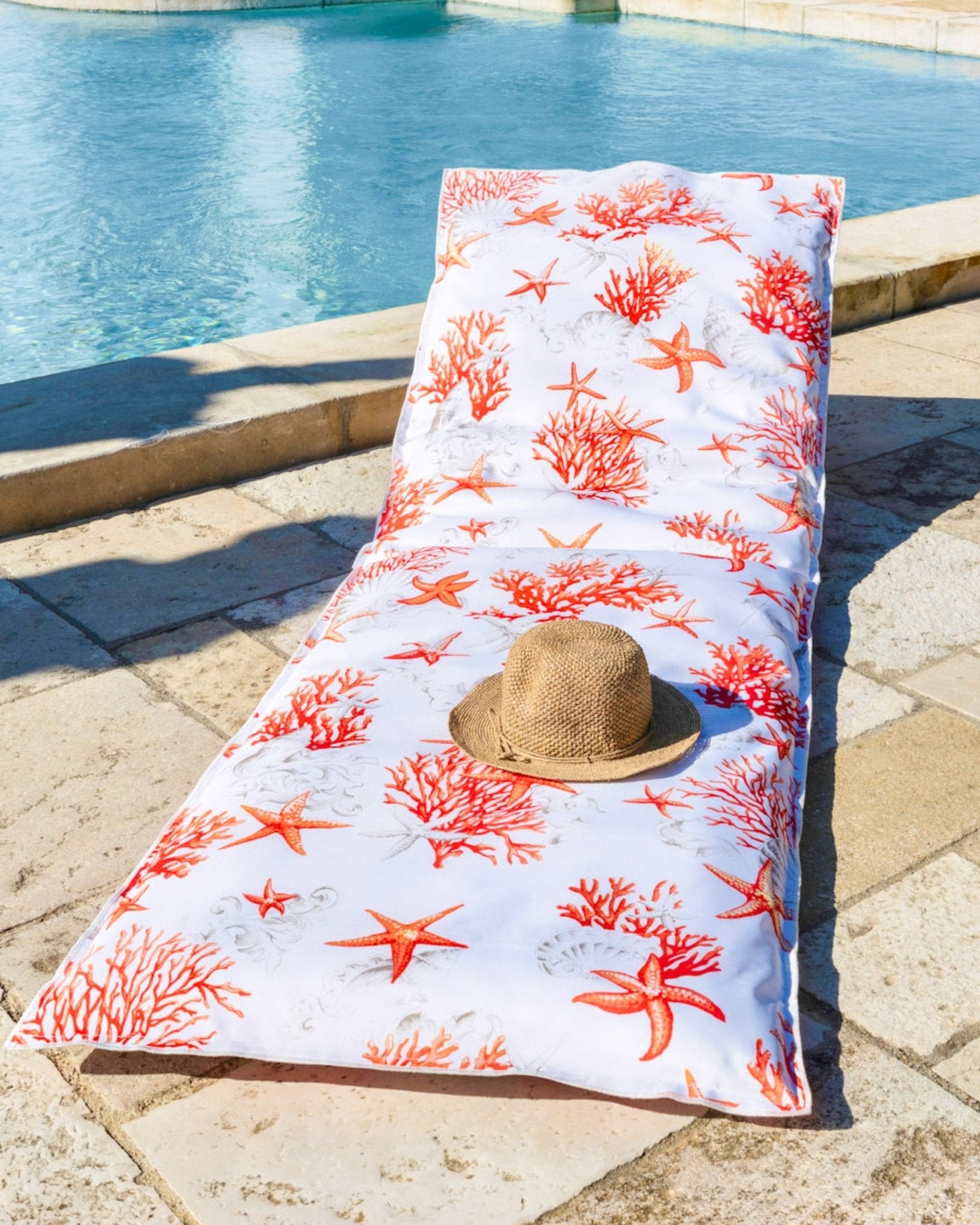 Matelas Sardaigne | Housse 100% Polyester Déperlante + Intérieur Inclus - Marinette Saint - Tropez