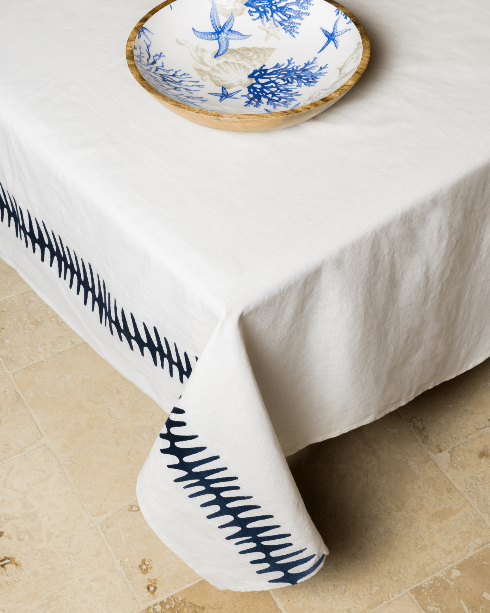 Nappe Minorqua élégante en coton - Marinette Saint-Tropez