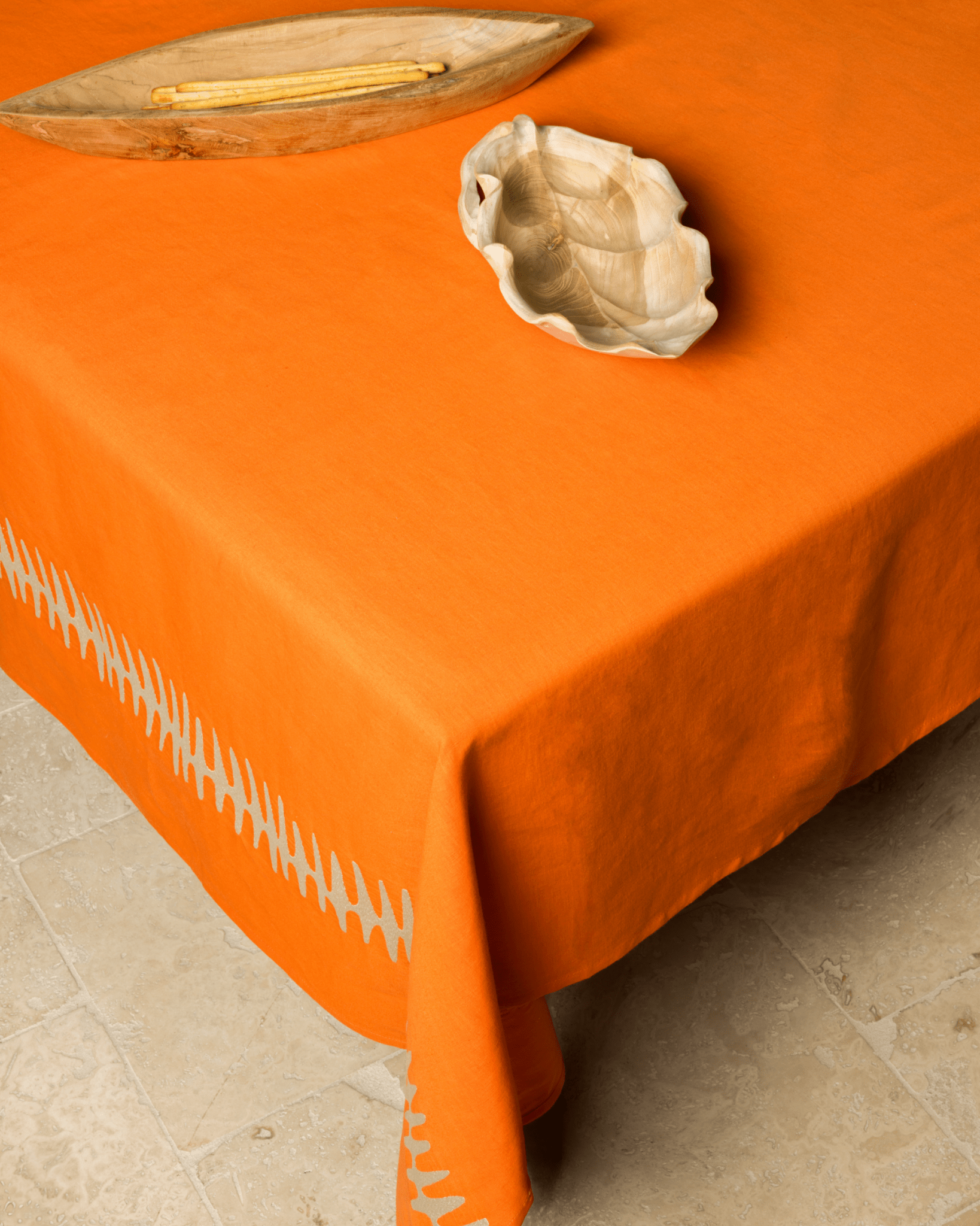 Nappe Minorqua élégante en coton - Marinette Saint-Tropez