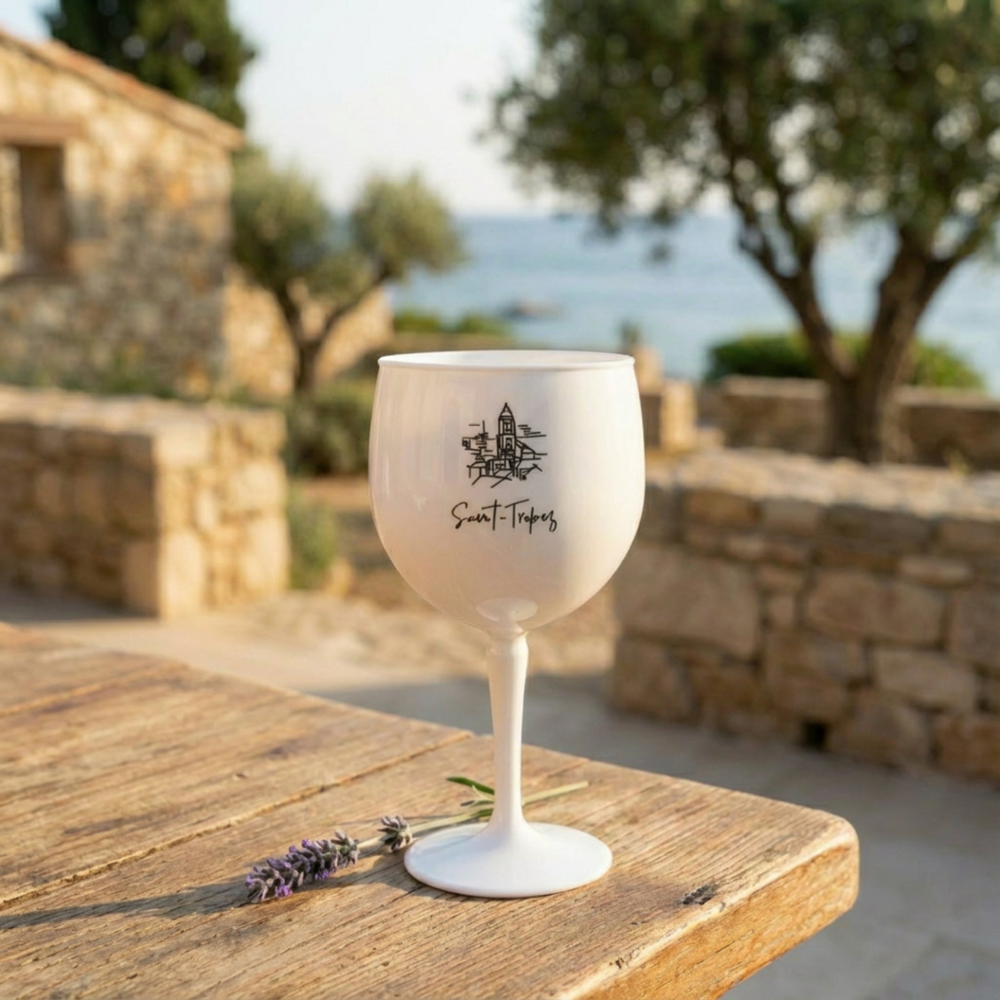 Pack Citadelle Saint - Tropez – Seau 6 L + 6 verres Piscine 40cl (Édition spéciale) - Marinette Saint - Tropez