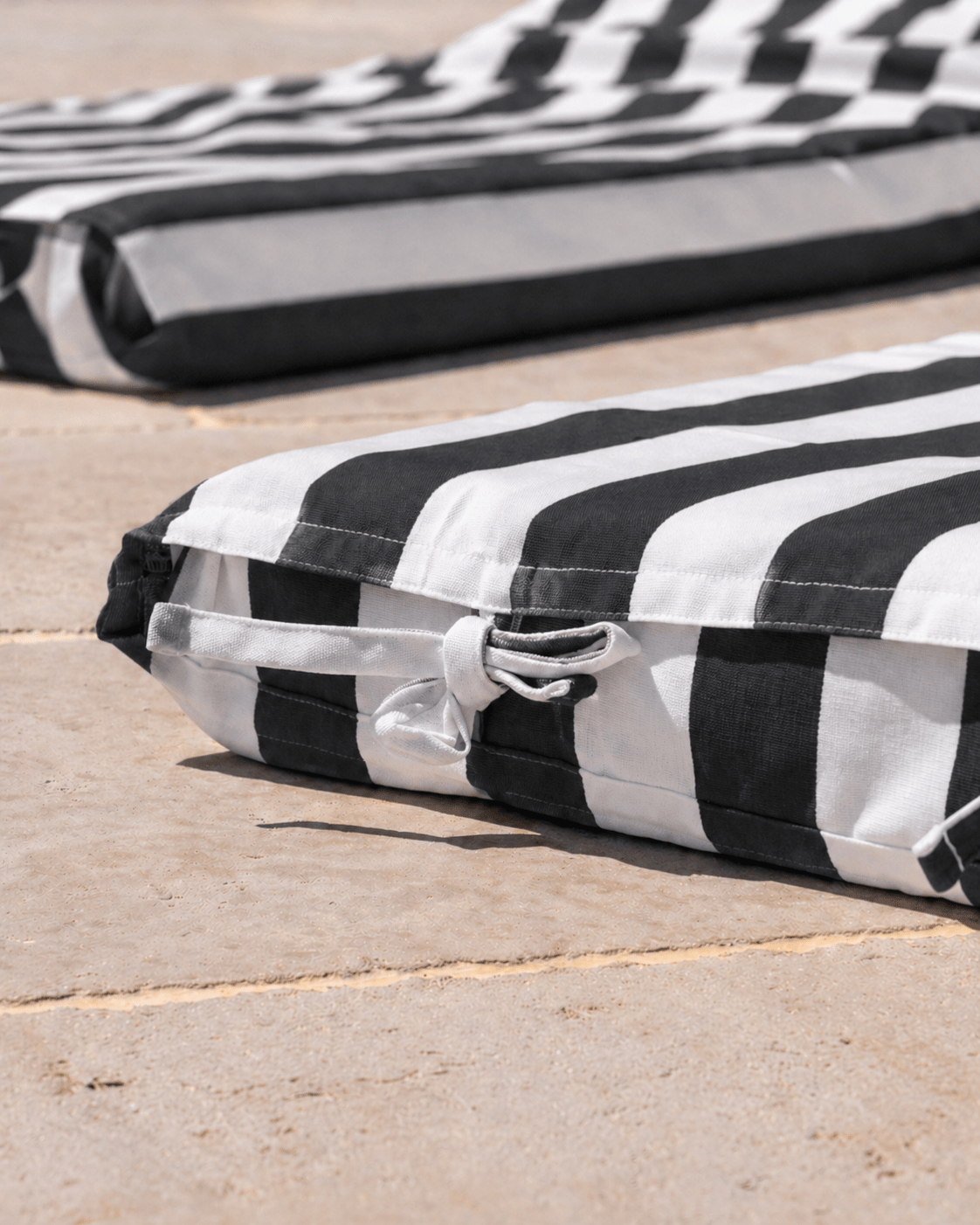 PACK DUO - 2 matelas de piscine complets rayures - Marinette Saint - Tropez