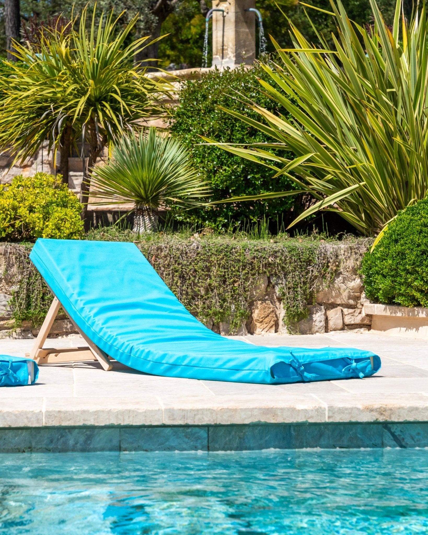 PACK DUO - 2 matelas de piscine complets unis - Marinette Saint - Tropez