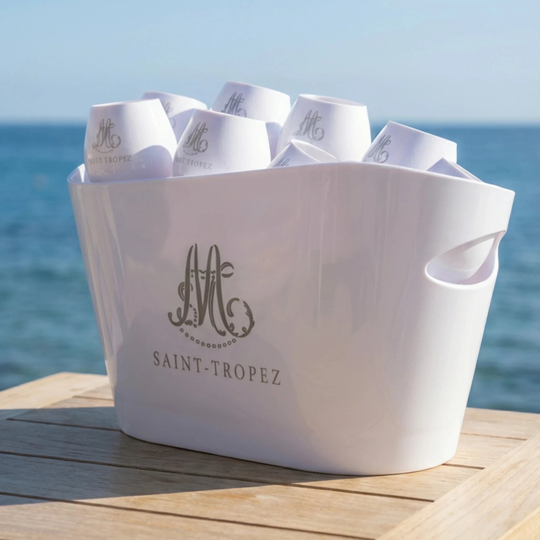 Pack Marinette Saint - Tropez 10L + 8 verres 40cl Gold - Marinette Saint - Tropez