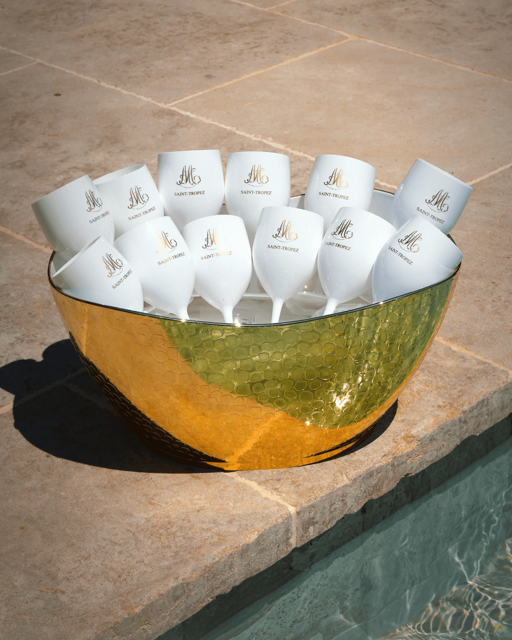 Pack Seau & 12 Verres Cépage — Royal - Marinette Saint - Tropez