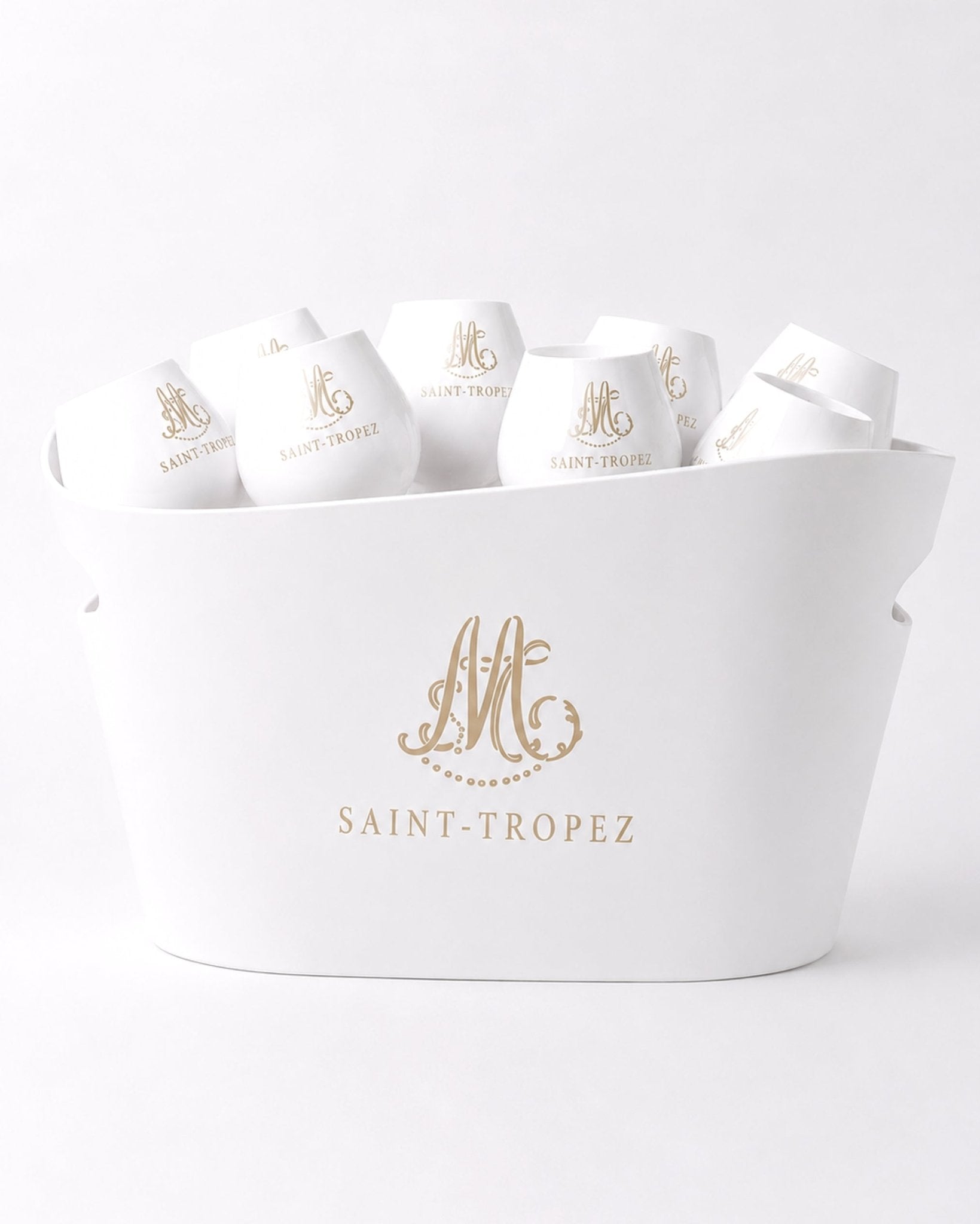 Pack Seau & 12 Verres — New M 10L - Marinette Saint - Tropez