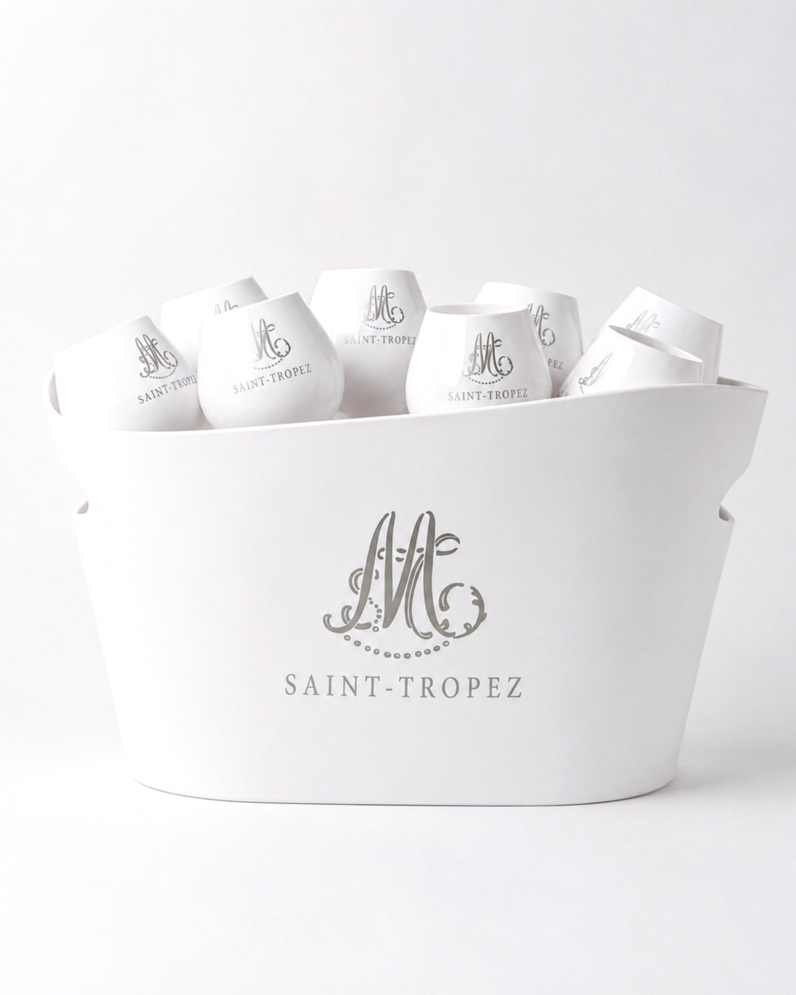 Pack Seau & 12 Verres — New M 10L - Marinette Saint - Tropez