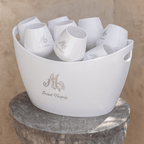 Pack seaux Marinette Saint - Tropez 12L Silver – Édition limitée - Marinette Saint - Tropez