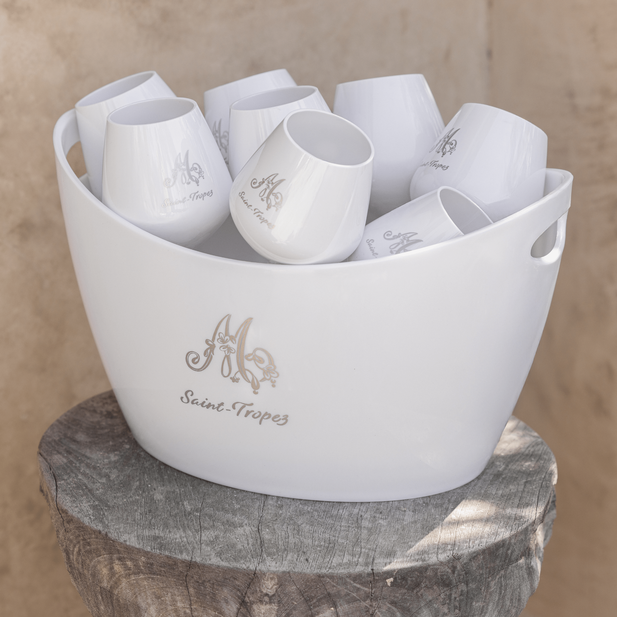 Pack seaux Marinette Saint - Tropez 12L Silver – Édition limitée - Marinette Saint - Tropez