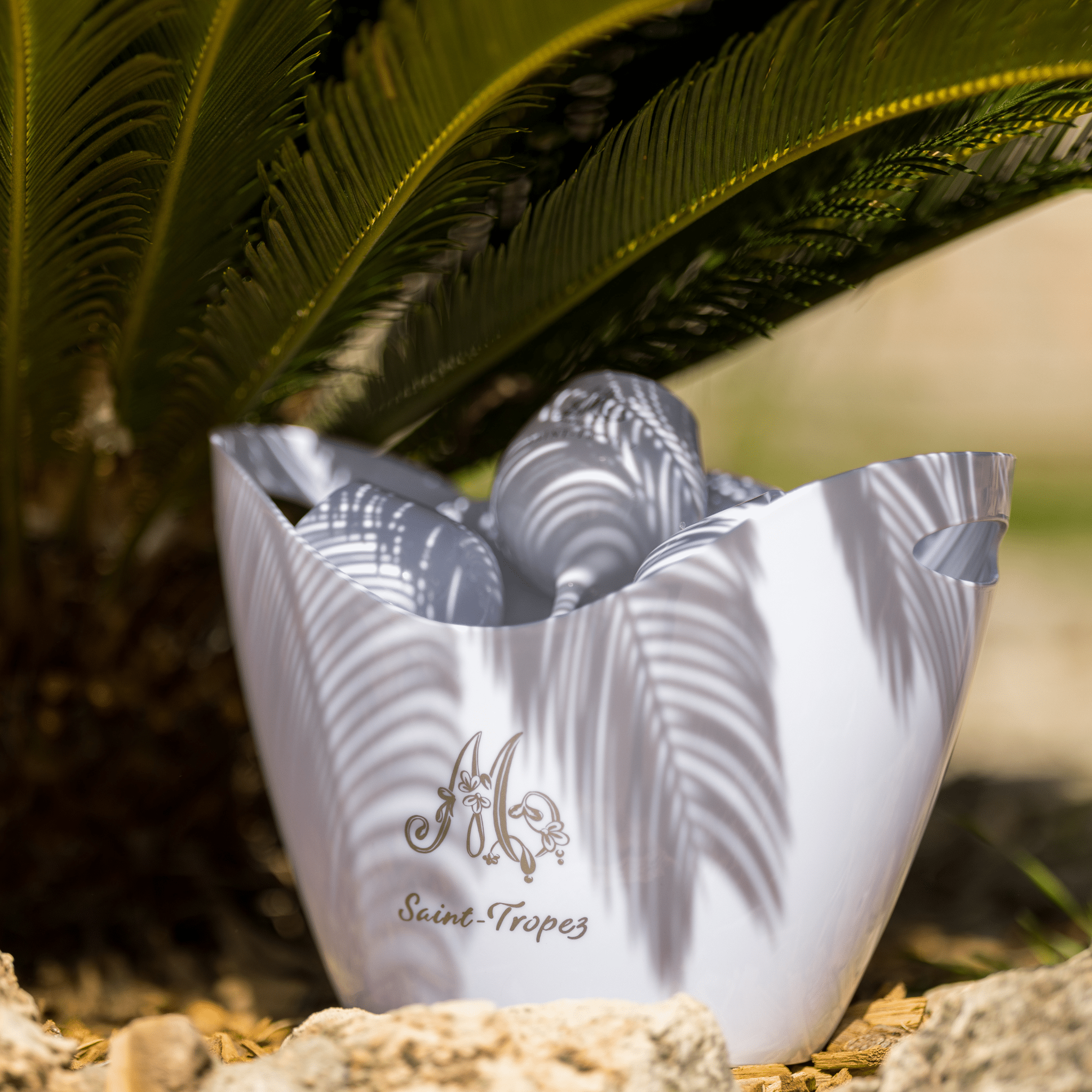 Pack seaux Marinette Saint - Tropez 8L Silver – Édition limitée - Marinette Saint - Tropez