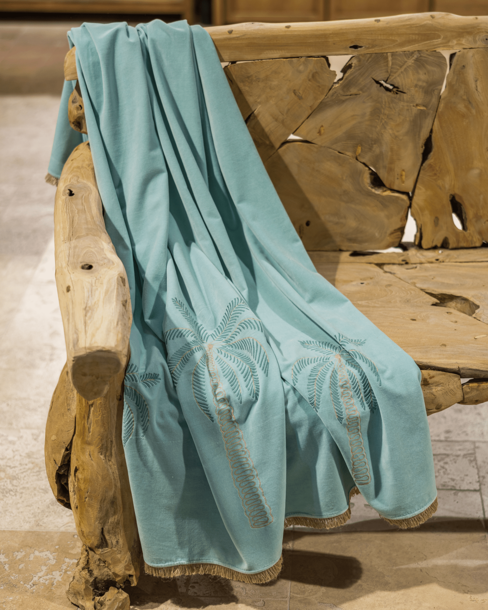 PLAID AMAZONIA PALM TREE - Marinette Saint-Tropez