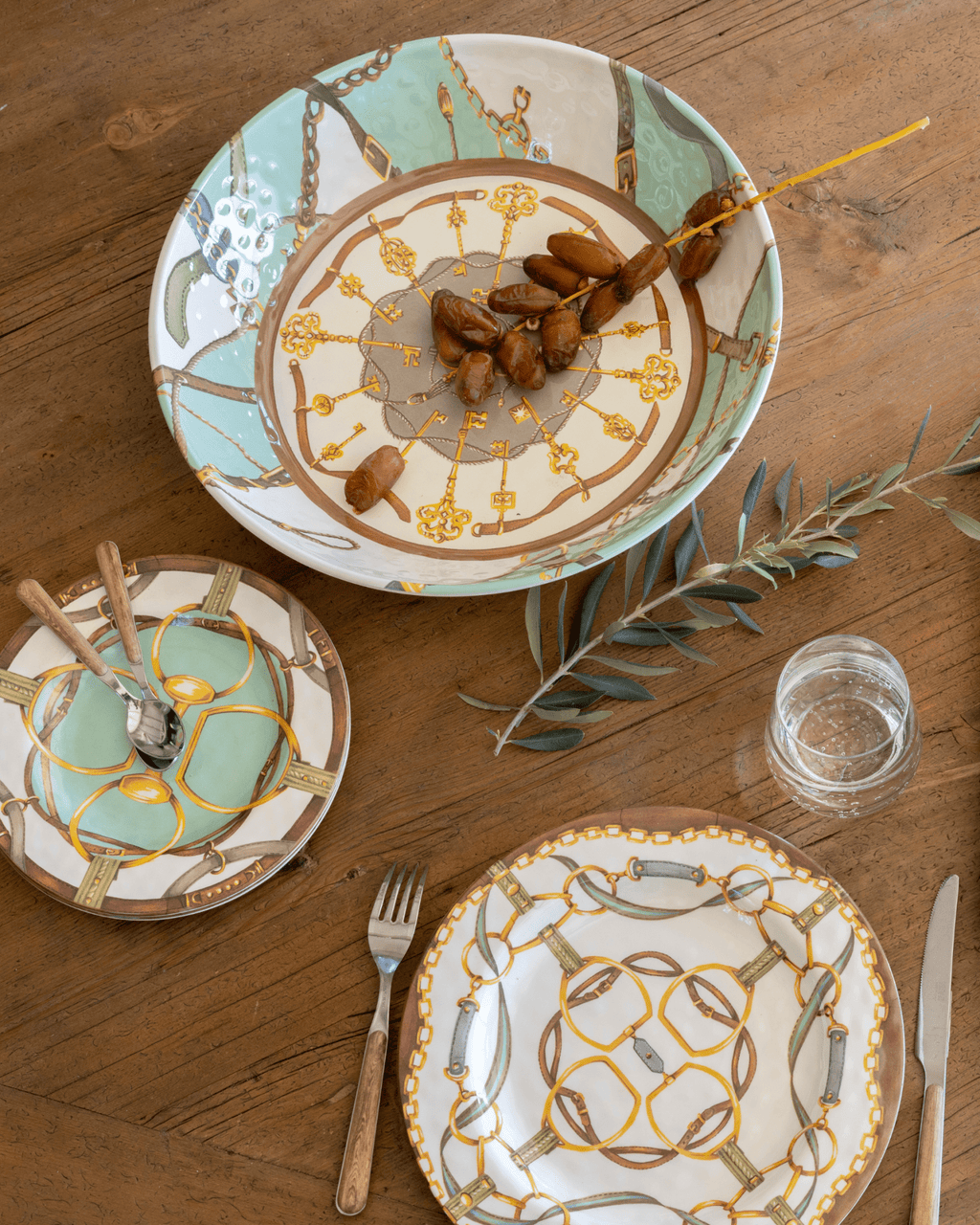 Plat OURASI en mélamine Léger & résistant - Marinette Saint-Tropez