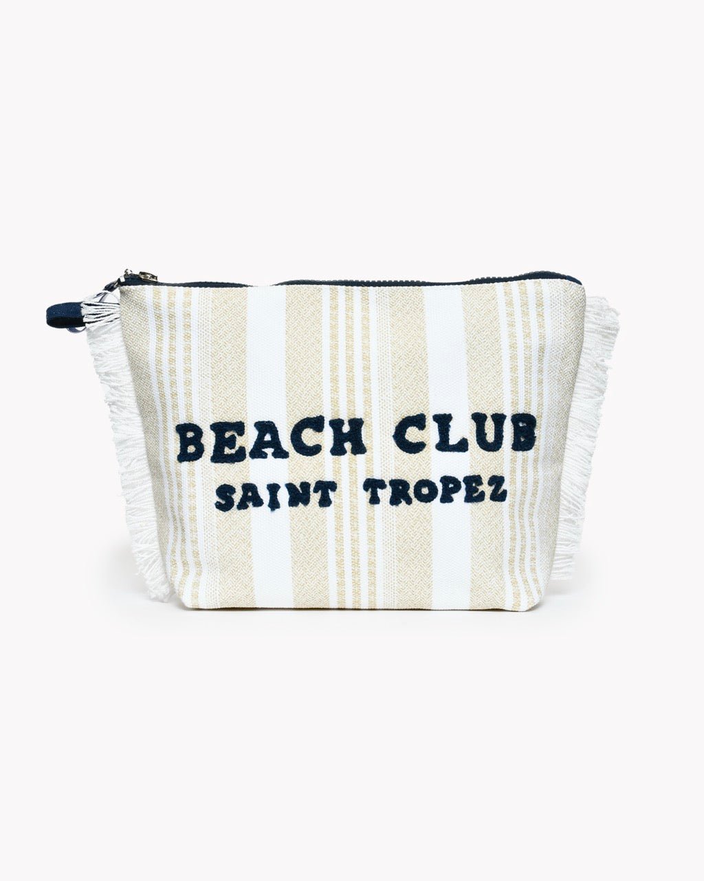 Pochette de Plage Petites Rayures BEACH CLUB - Marinette Saint-Tropez