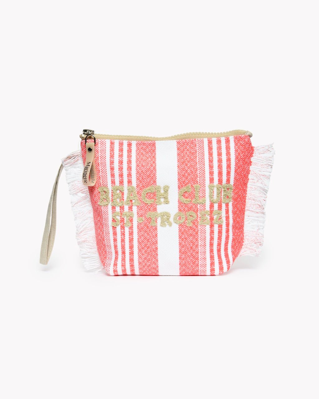 Pochette de Plage Petites Rayures BEACH CLUB - Marinette Saint-Tropez
